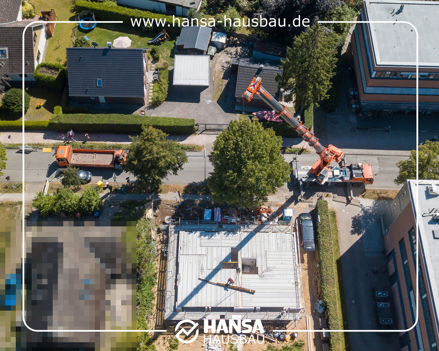 Hansa Hausbau Bauplanung Architektenhaus Neubau 