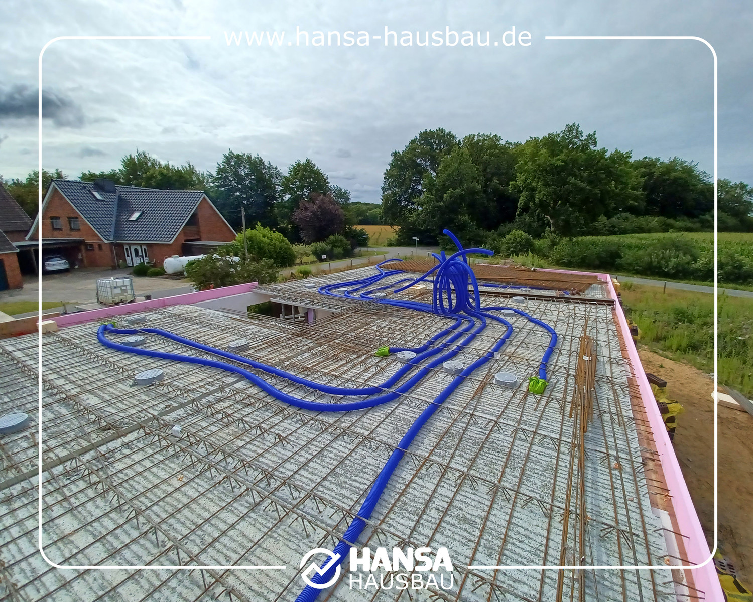 Hansa Hausbau Bauplanung Architektenhaus Neubau 