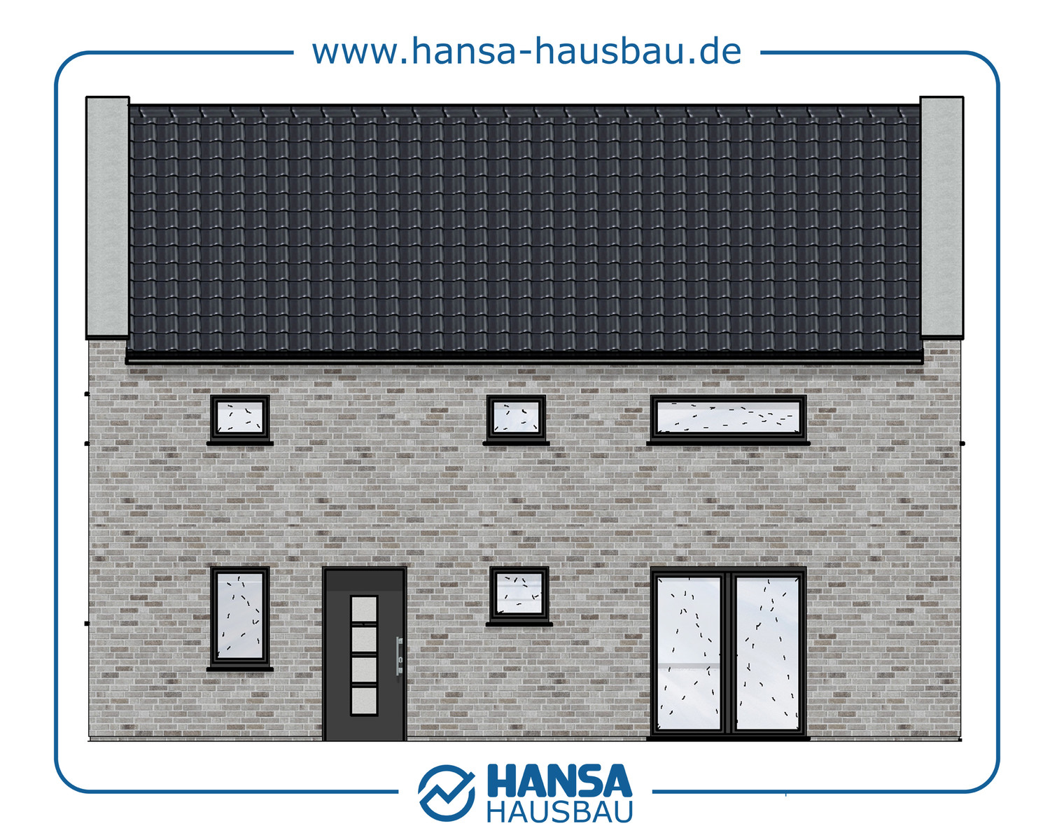 Hansa Hausbau Bauplanung Architektenhaus Neubau 