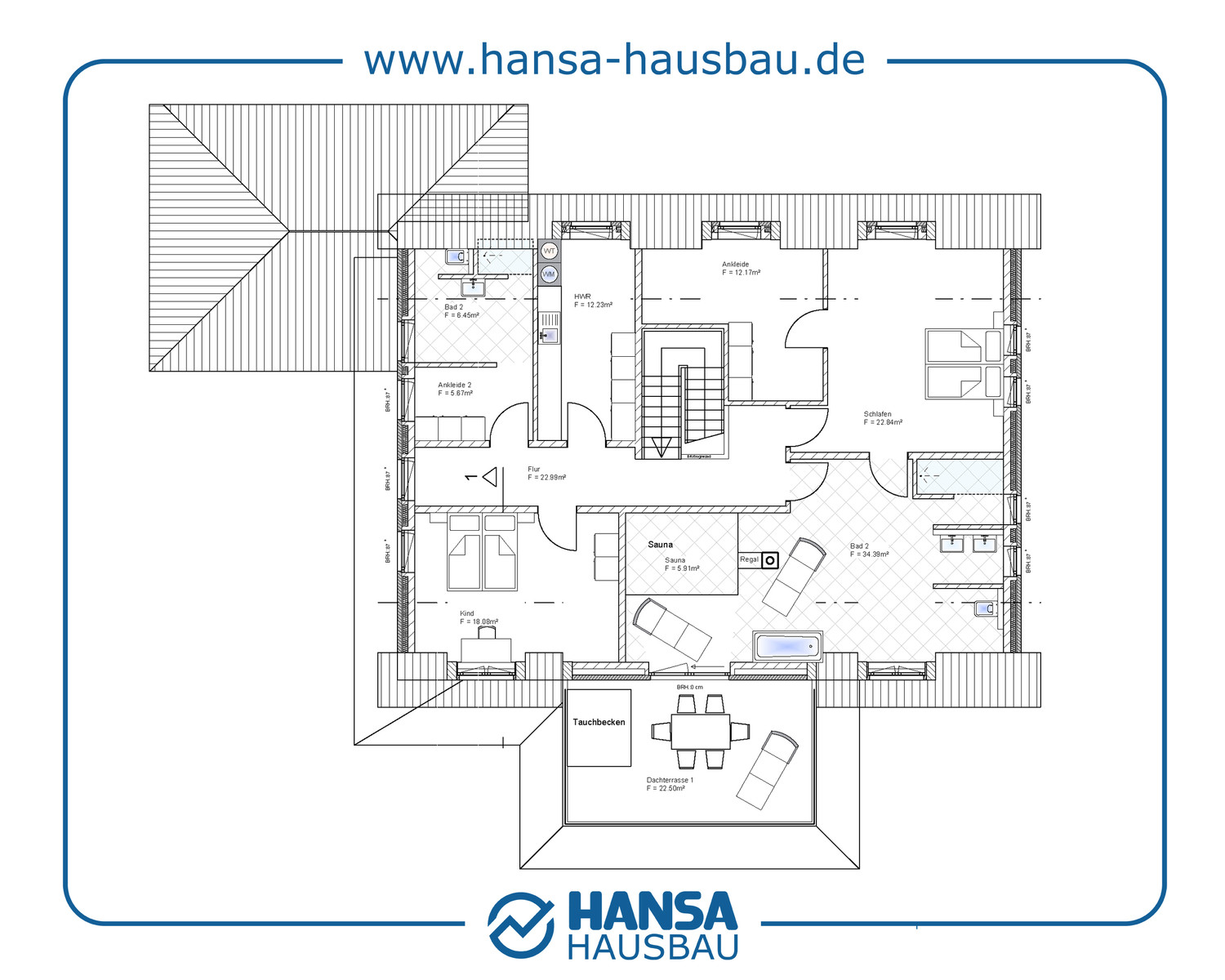 Hansa Hausbau Architektenhaus Balkon 06