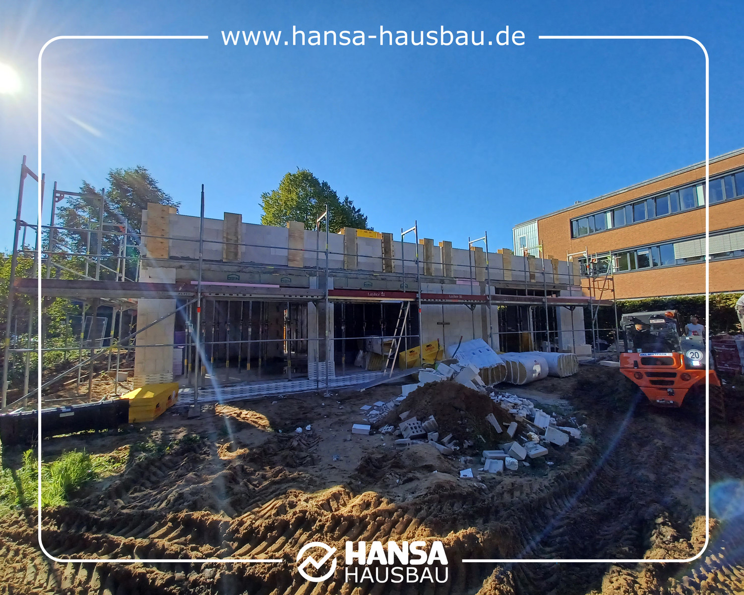 Hansa Hausbau Drempel Neubau Hanburg 04