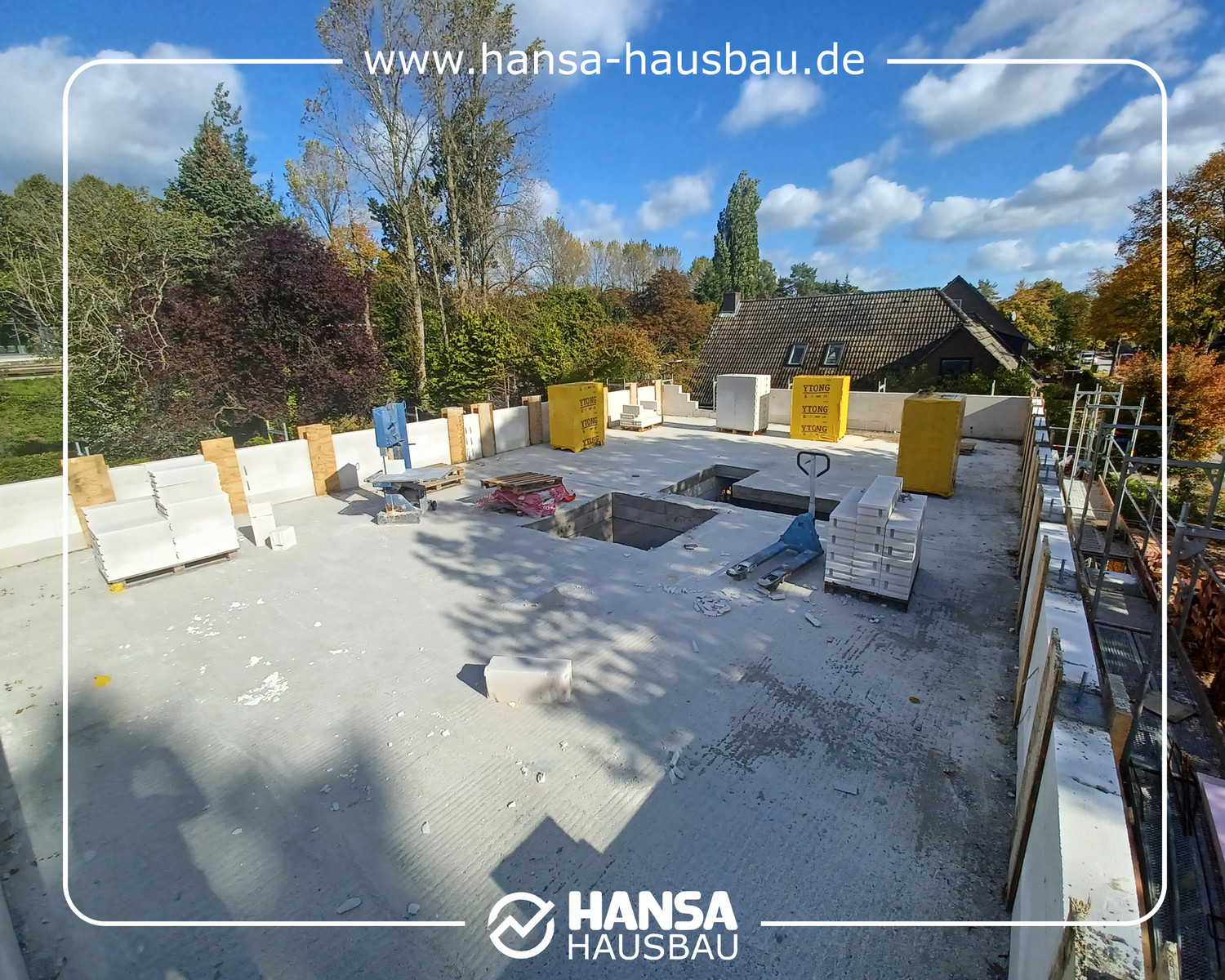 Hansa Hausbau Drempel Neubau Hanburg 06