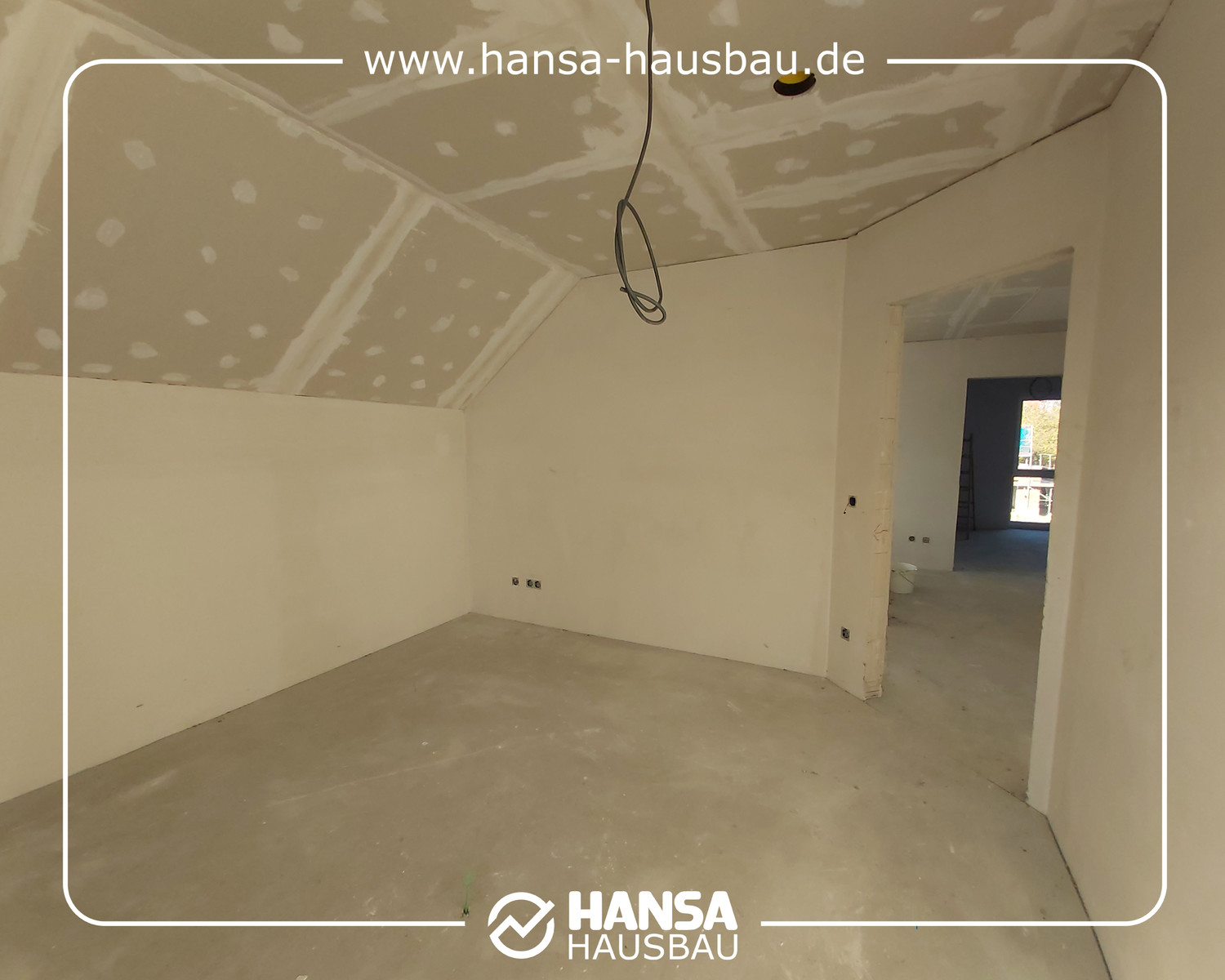 Hansa Hausbau Malerarbeiten Neubau 06