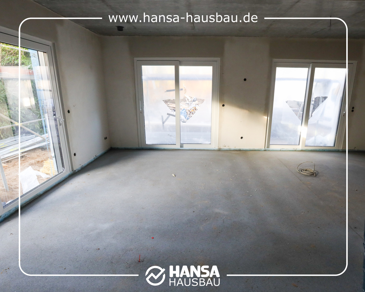 Hansa Hausbau Estrich Neubau Hamburg 02