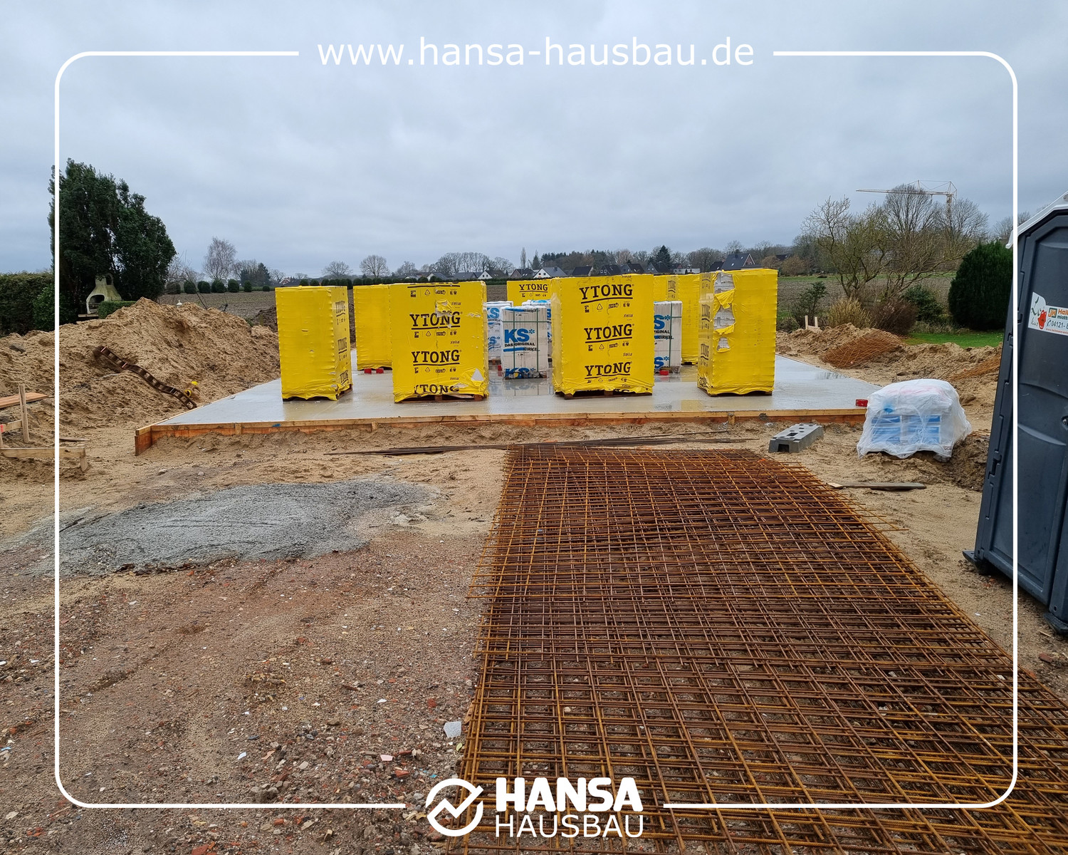 Hansa Hausbau Bodenplatte Kummerfeld Neubau 02