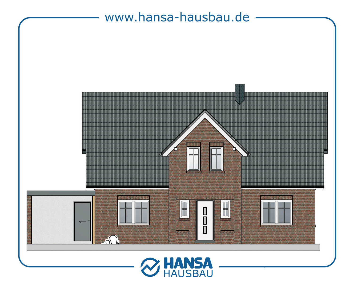 Hansa Hausbau Bauplanung Architektenhaus Neubau