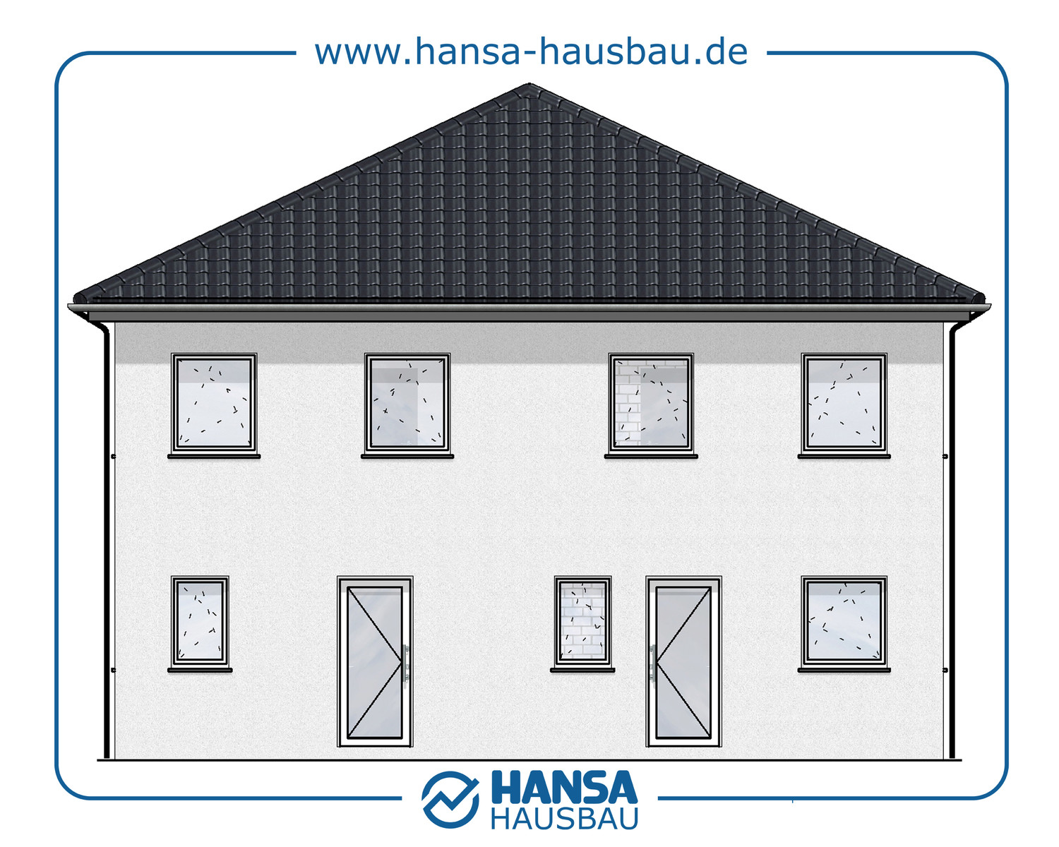 Hansa Hausbau Bauplanung Architektenhaus Neubau