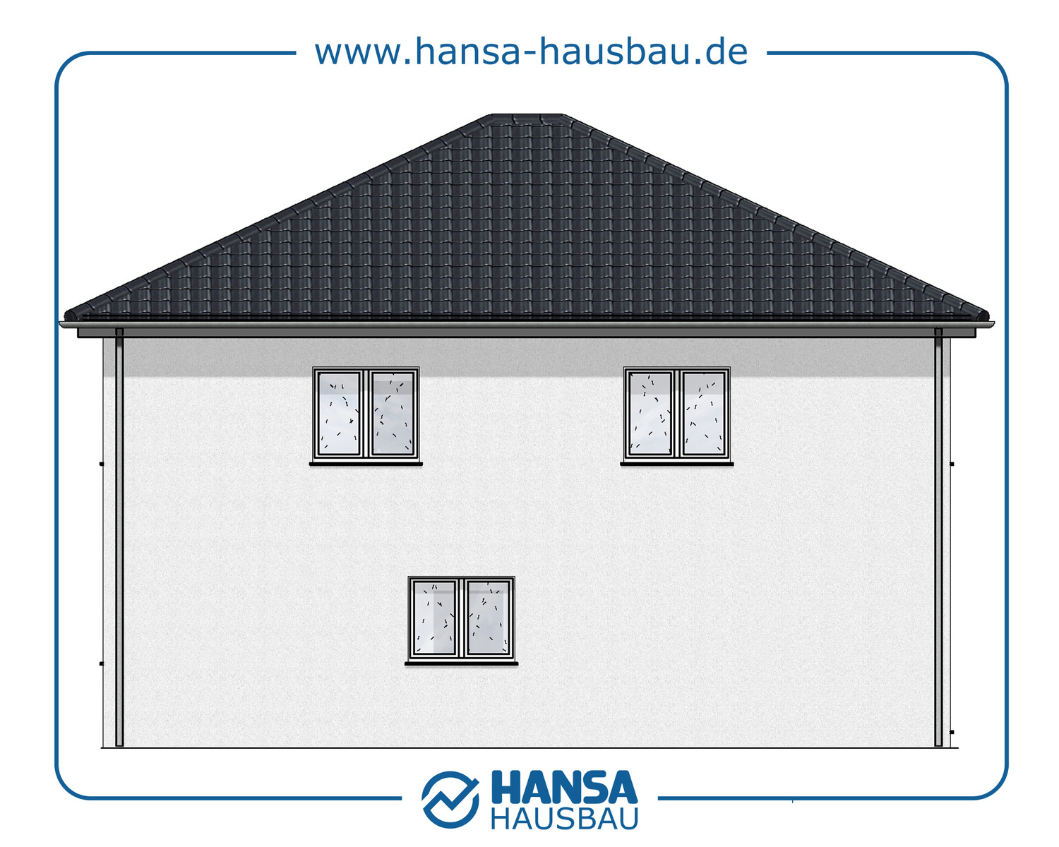 Hansa Hausbau Doppelhaus Stadtvillla 04