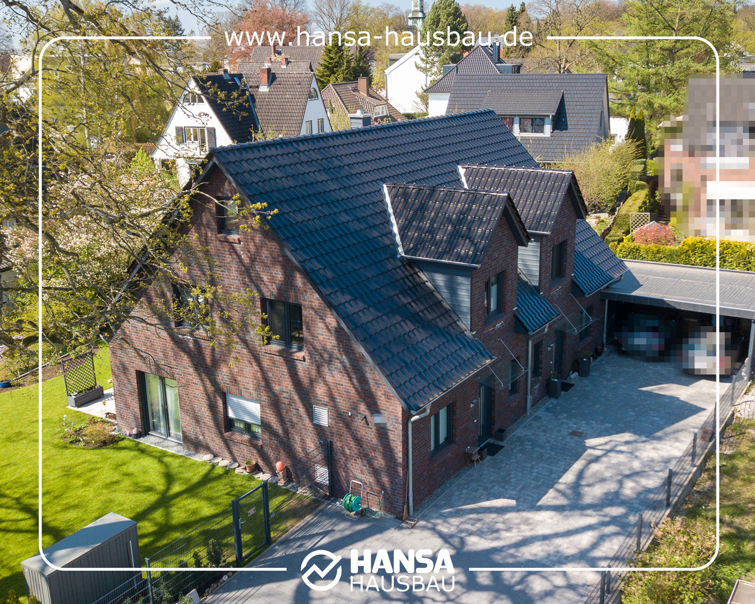 Hansa Hausbau Bauplanung Architektenhaus Neubau