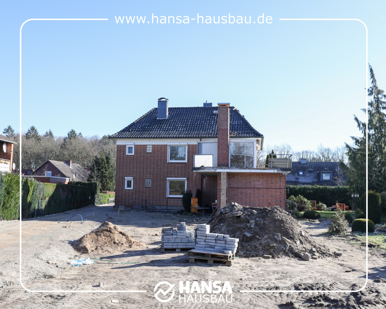 Hansa Hausbau Neubau Doppelhaus Trittau 03