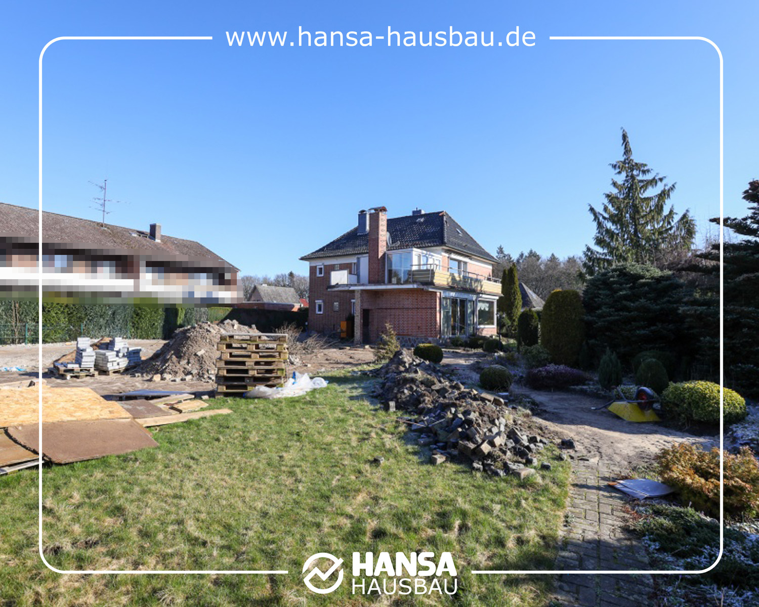 Hansa Hausbau Neubau Doppelhaus Trittau 04