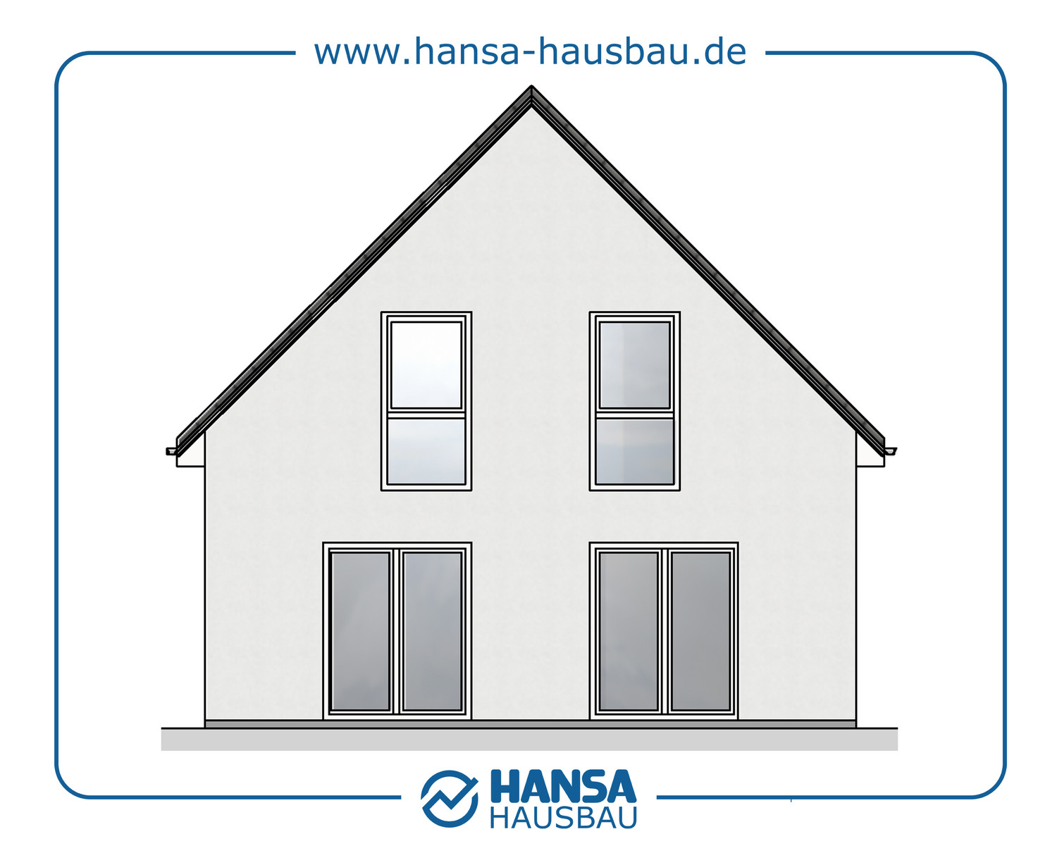 Hansa Hausbau Bauplanung Architektenhaus Neubau
