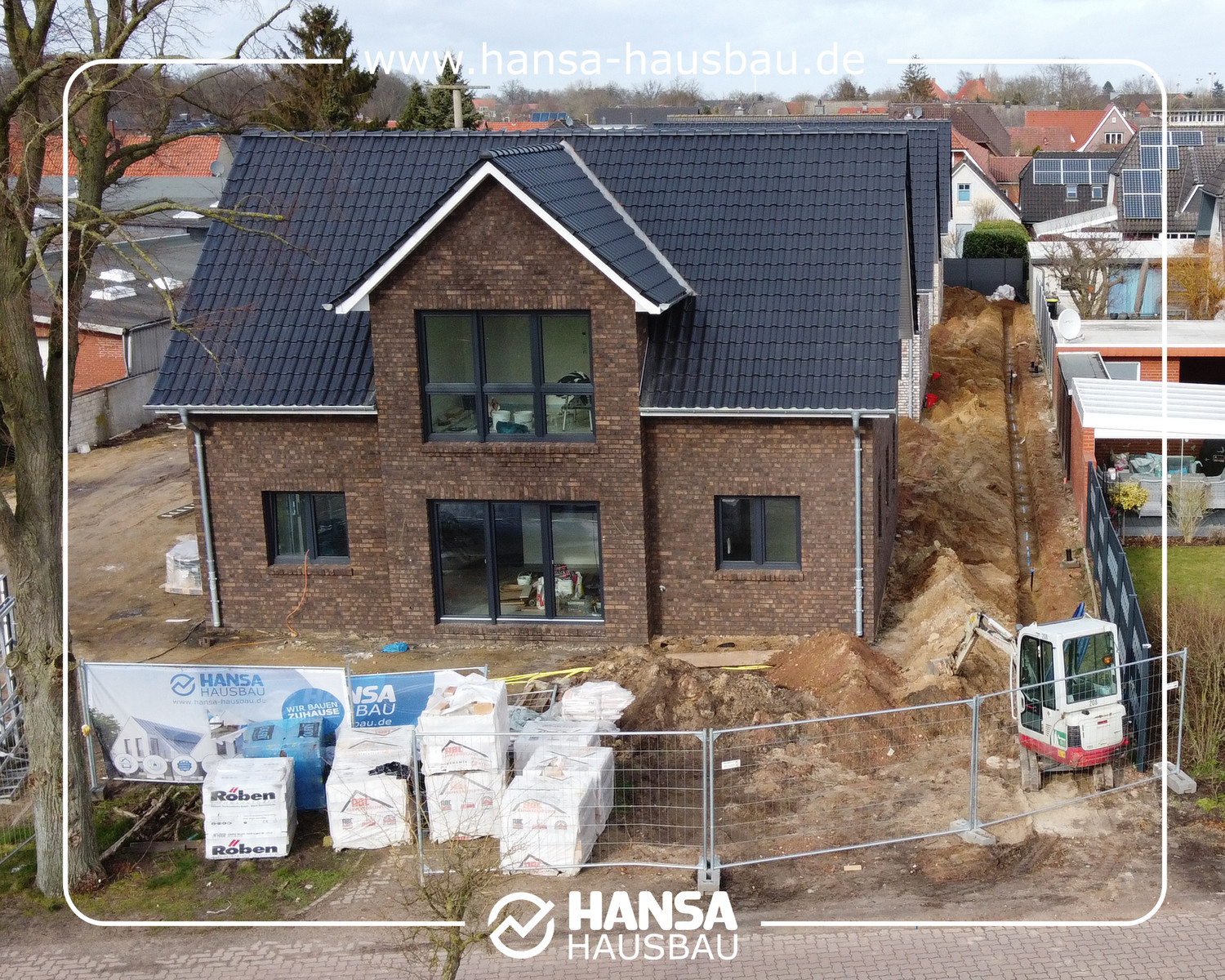 Hansa Hausbau Bauplanung Architektenhaus Neubau Weyhe