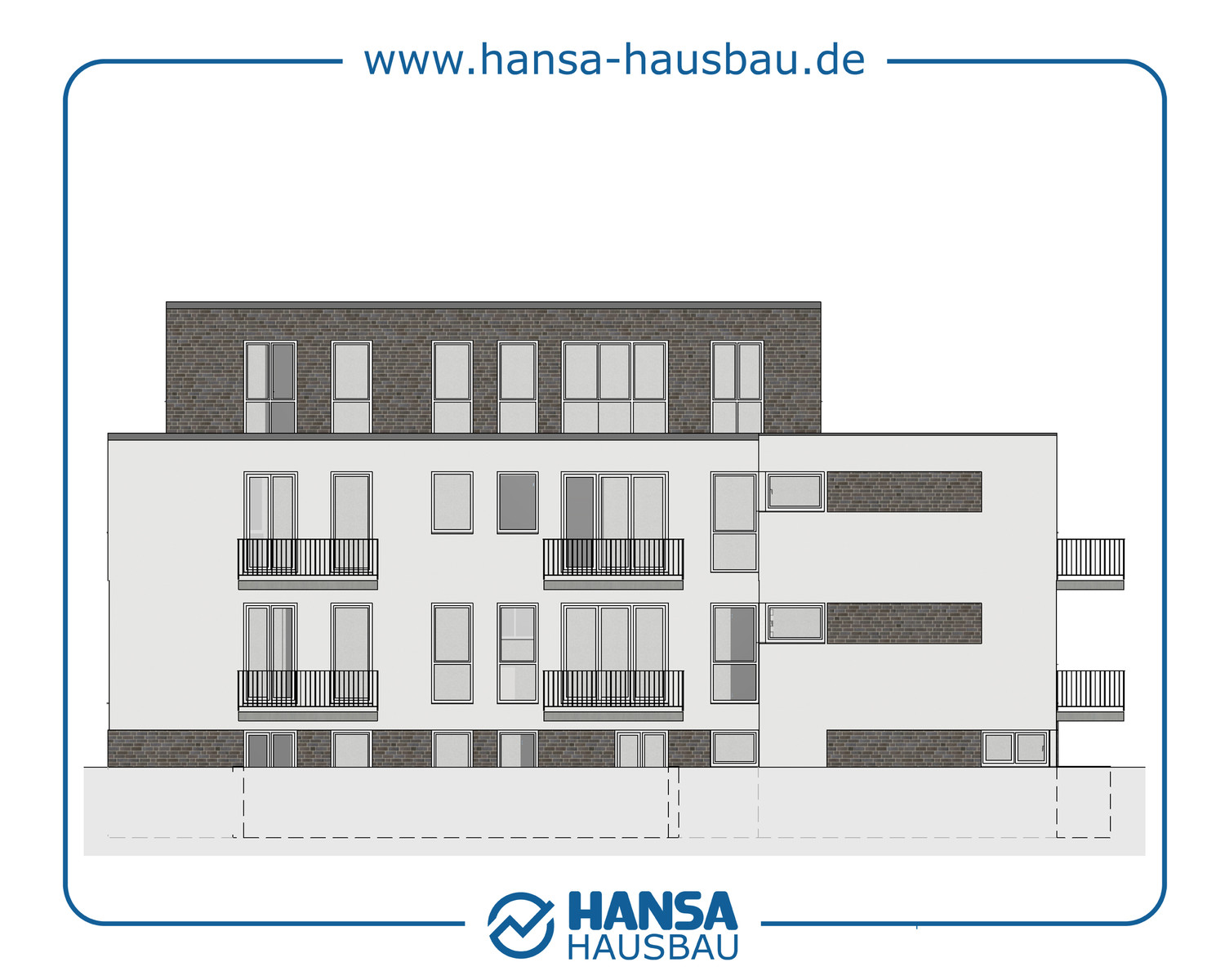 Hansa Hausbau Mehrfamilienhaus Mit 6 Wohneinheiten 03