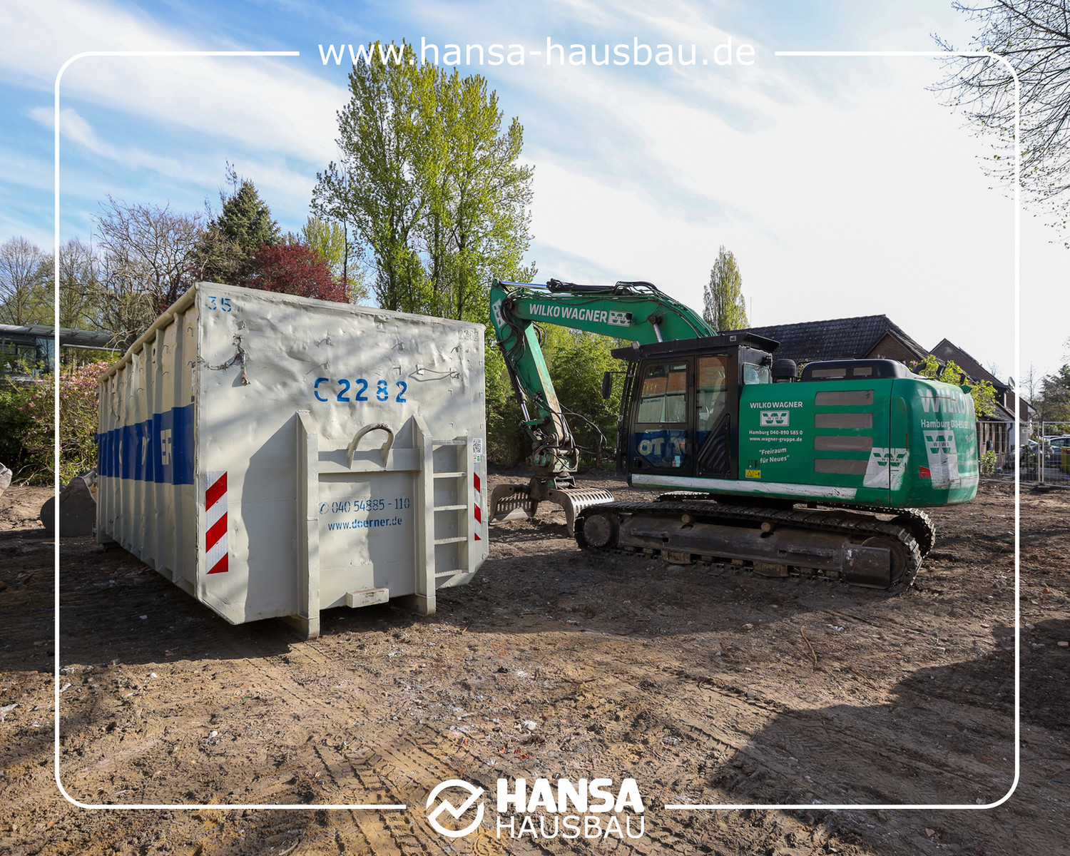 Hansa Hausbau Abrisss Neubau Hamburg 03