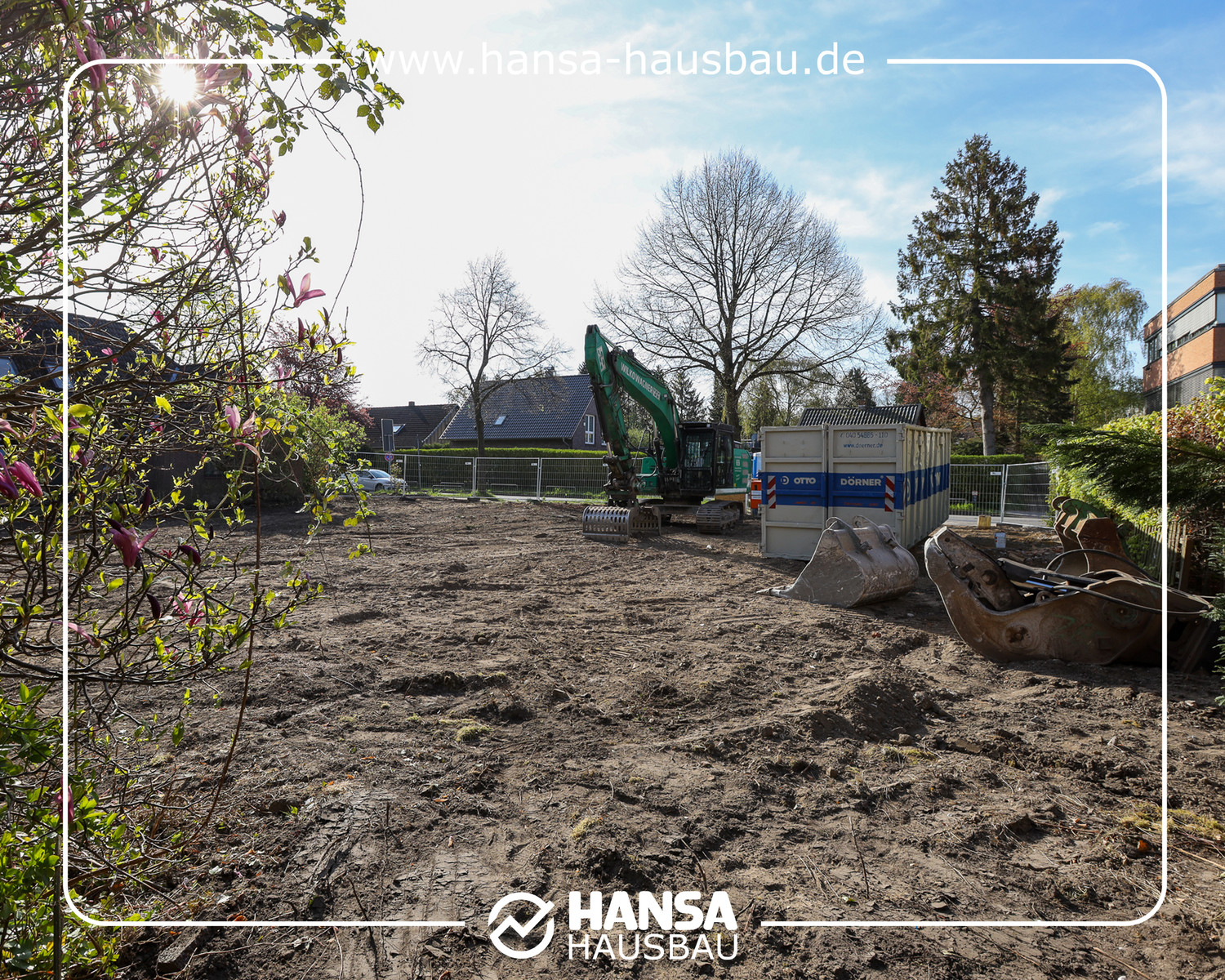 Hansa Hausbau Abrisss Neubau Hamburg 04