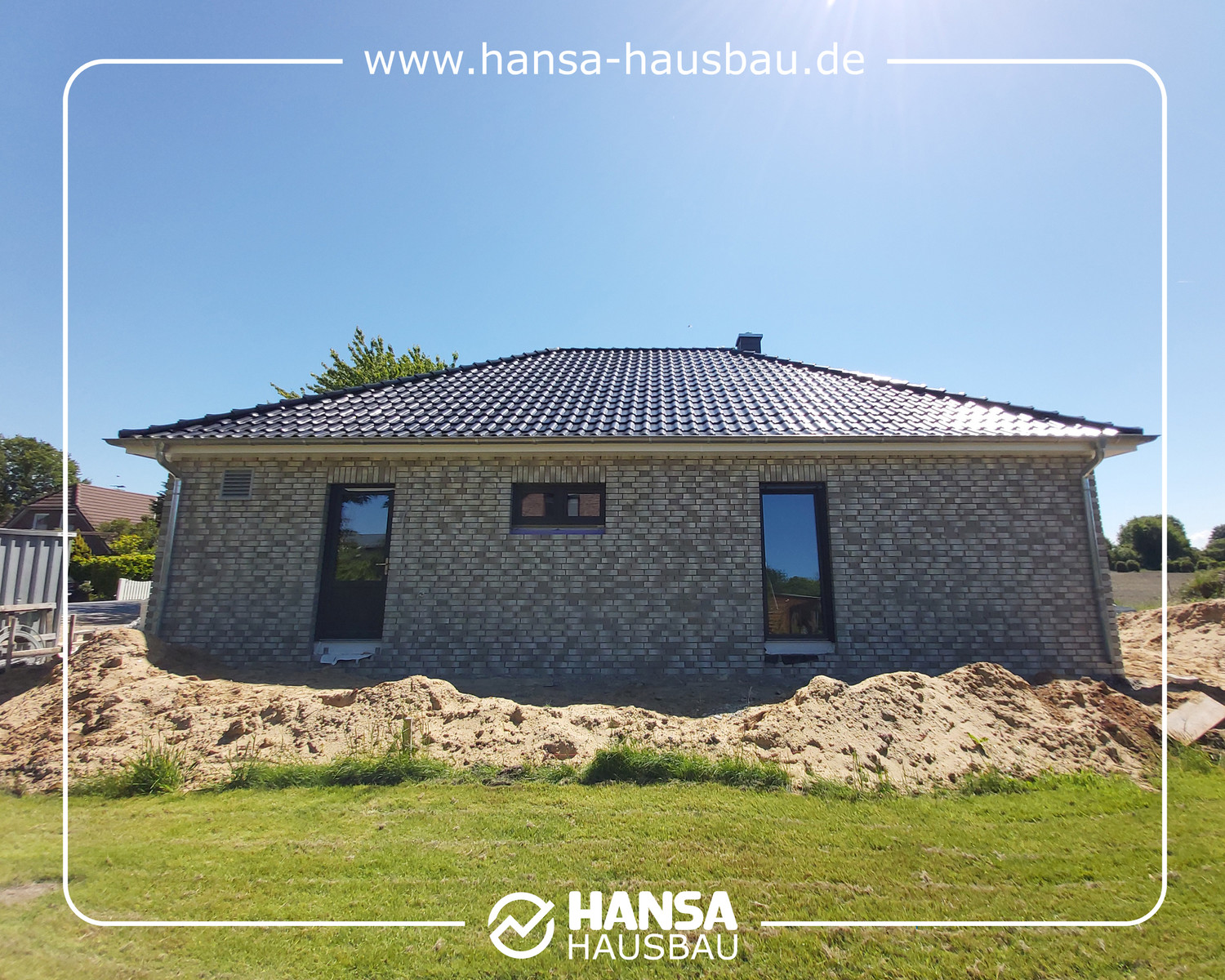 Hansa Hausbau Bauplanung Architektenhaus Neubau Bungalow