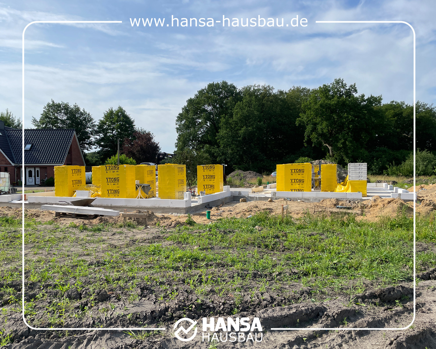 Hansa Hausbau Bauplanung Architektenhaus Neubau 