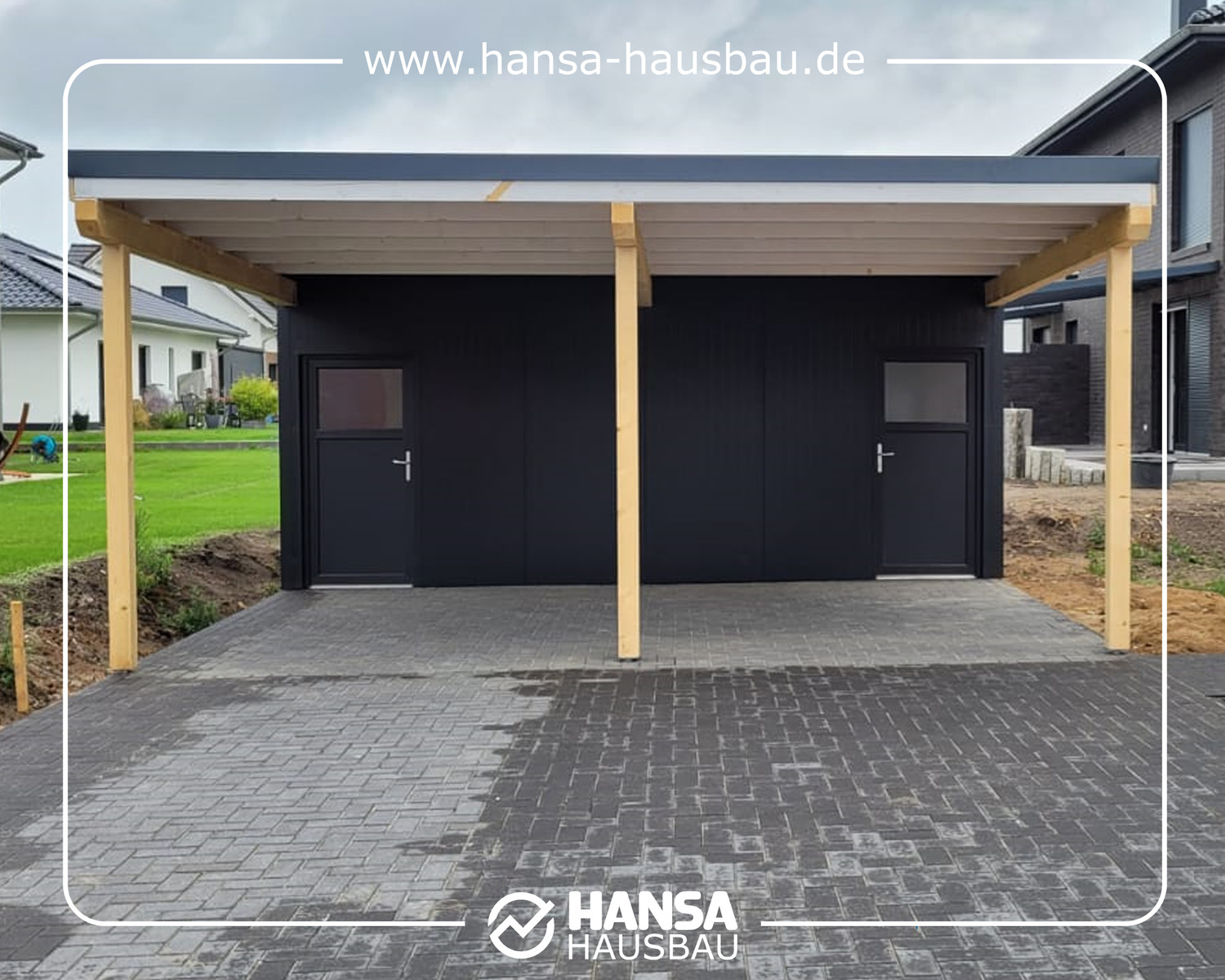 Hansa Hausbau Bauplanung Architektenhaus Neubau 