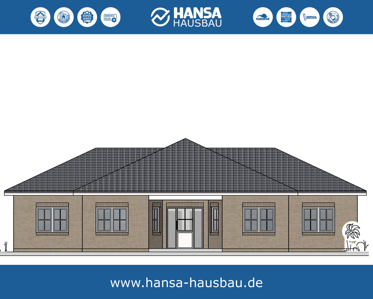 Bungalow 175 m² - Wohntraum auf einer Ebene!