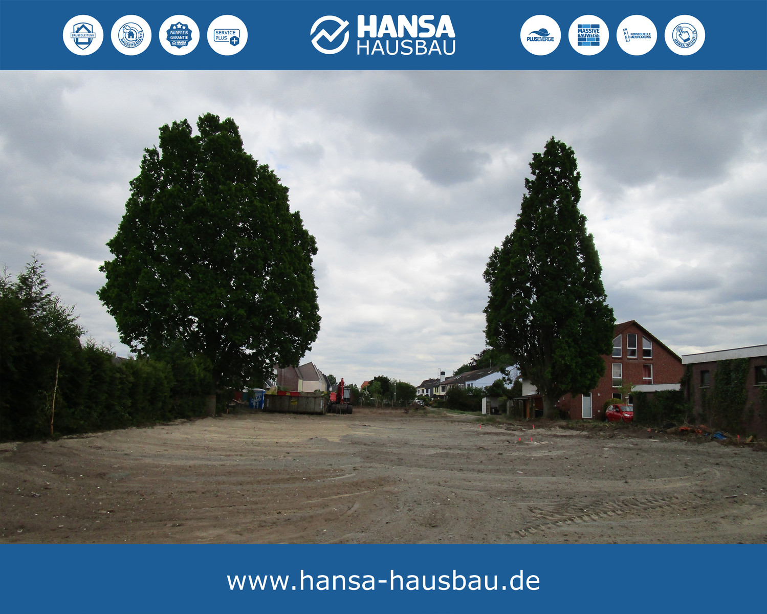 Hansa Hausbau Baugrundstück Bauplatz Stuhr 04