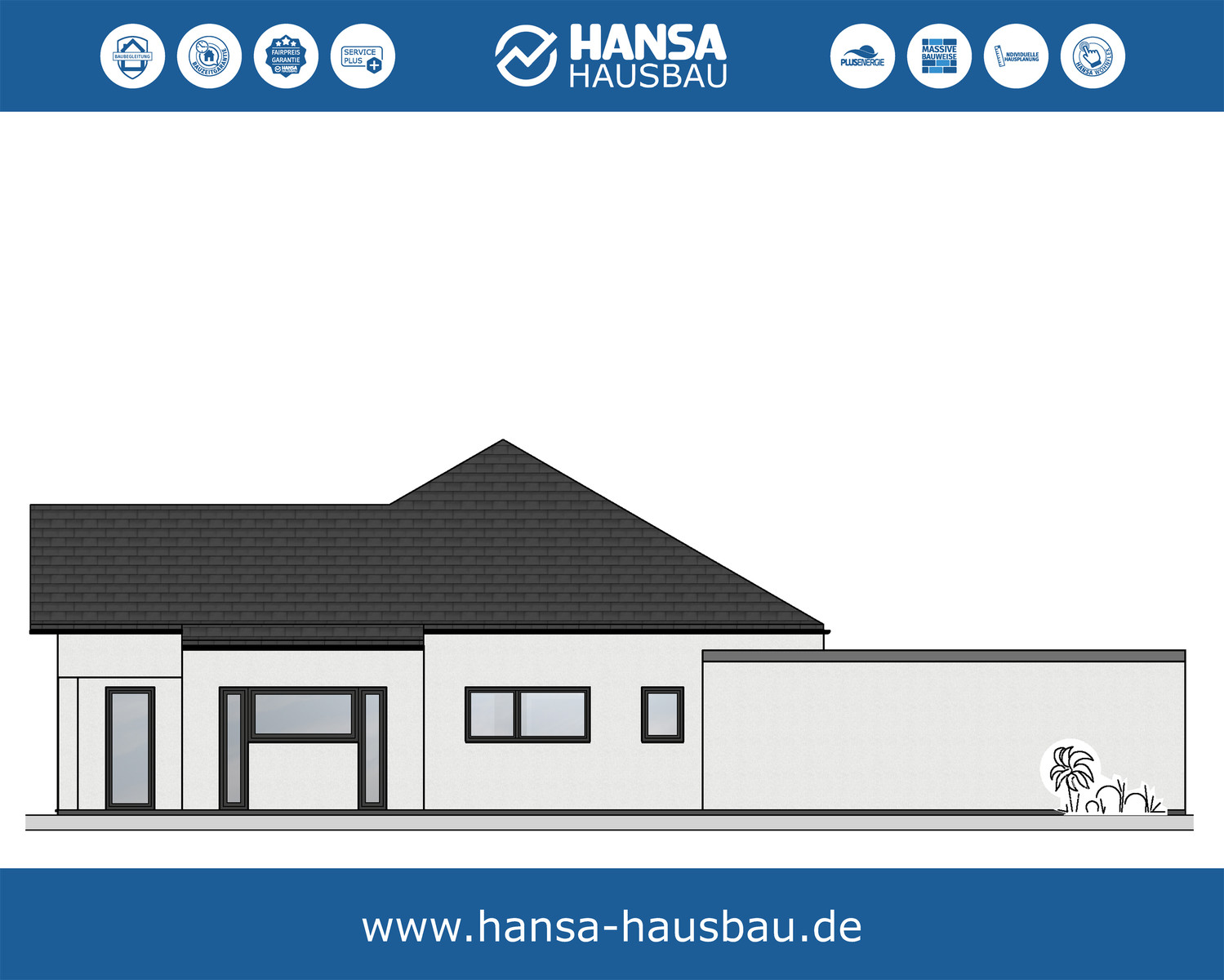 Hansa Hausbau Bungalow 145 02
