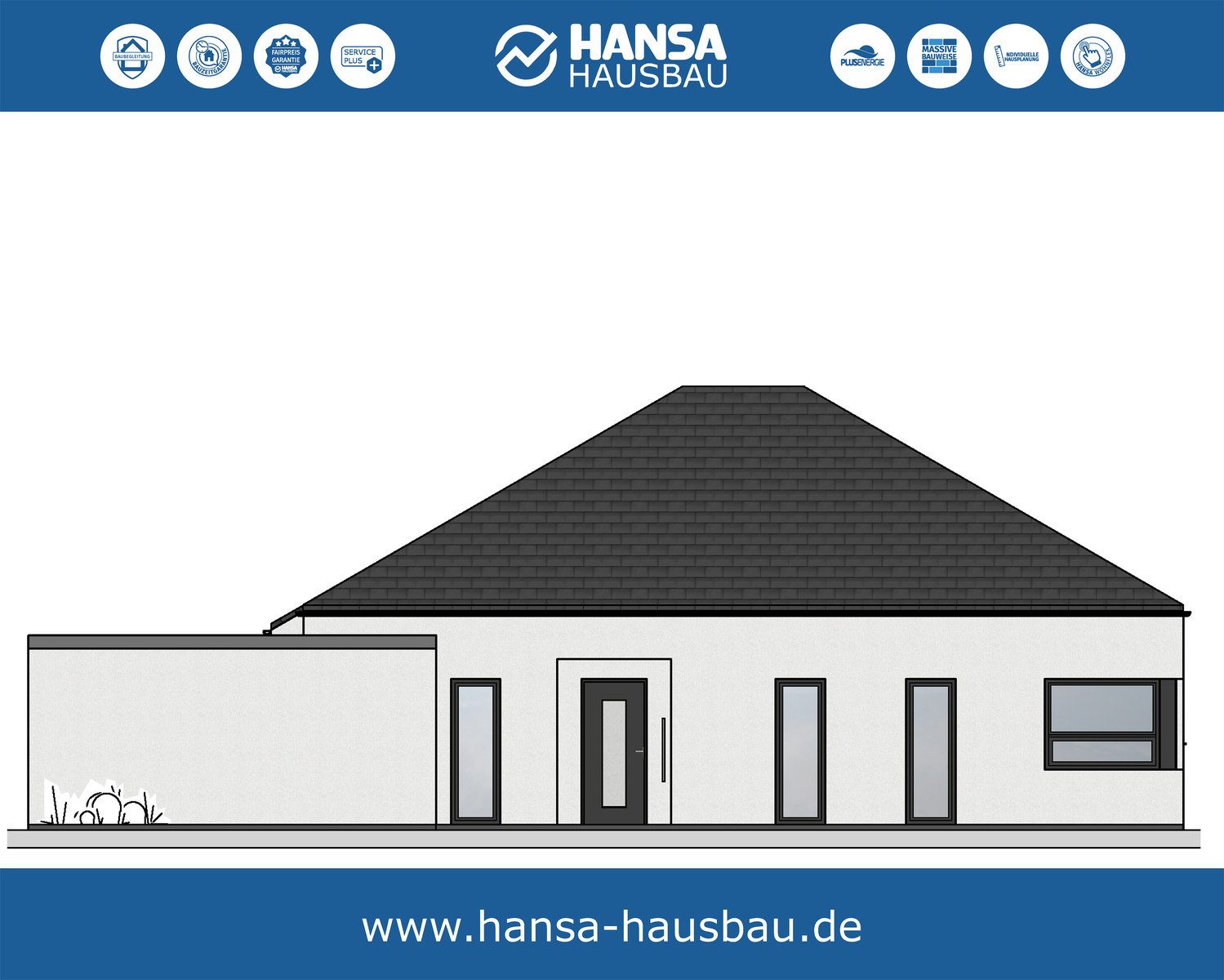 Hansa Hausbau Bungalow 145 03
