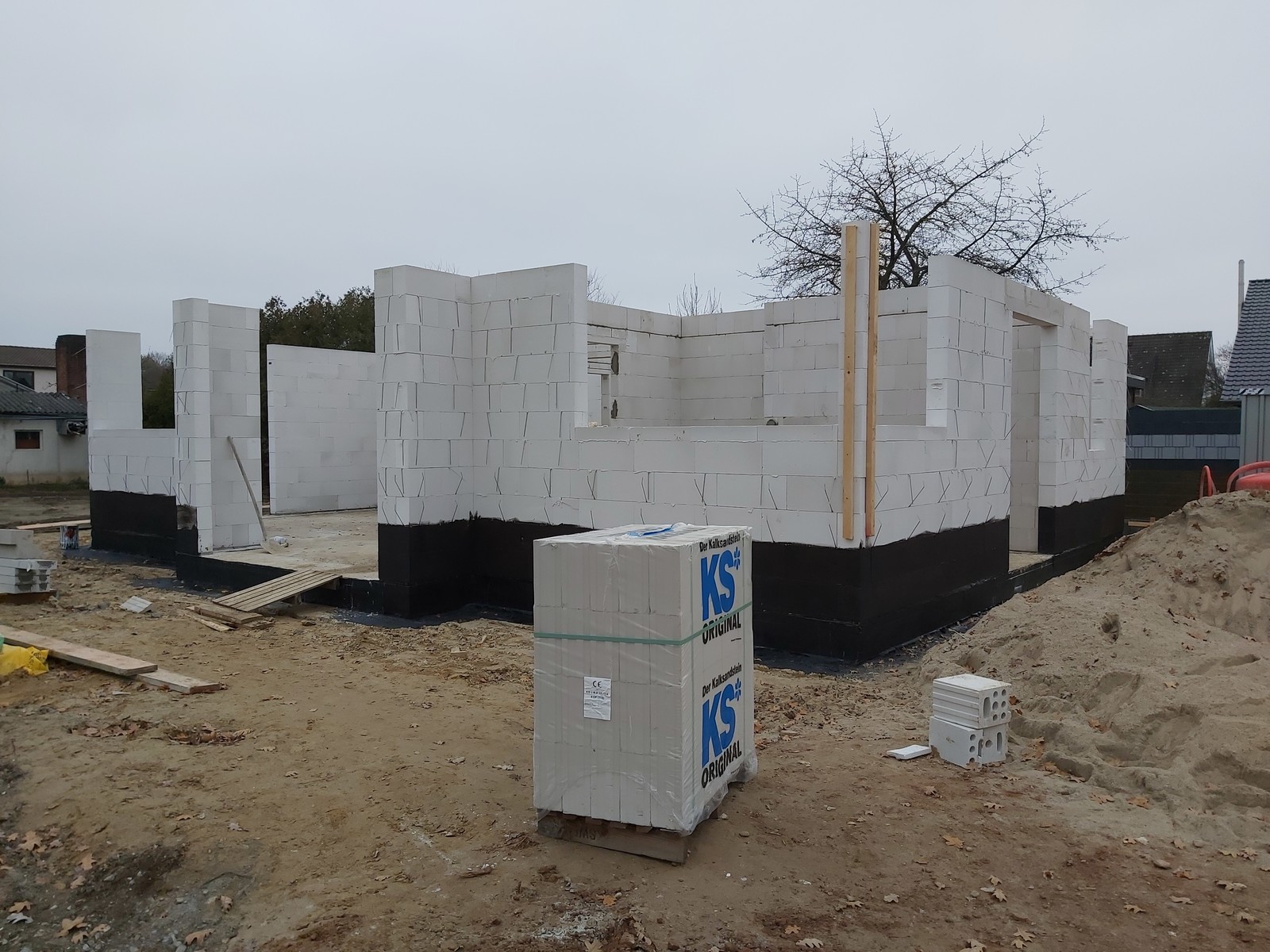 Hansa Hausbau Erdgeschoss Maurerarbeiten Stuhr 02