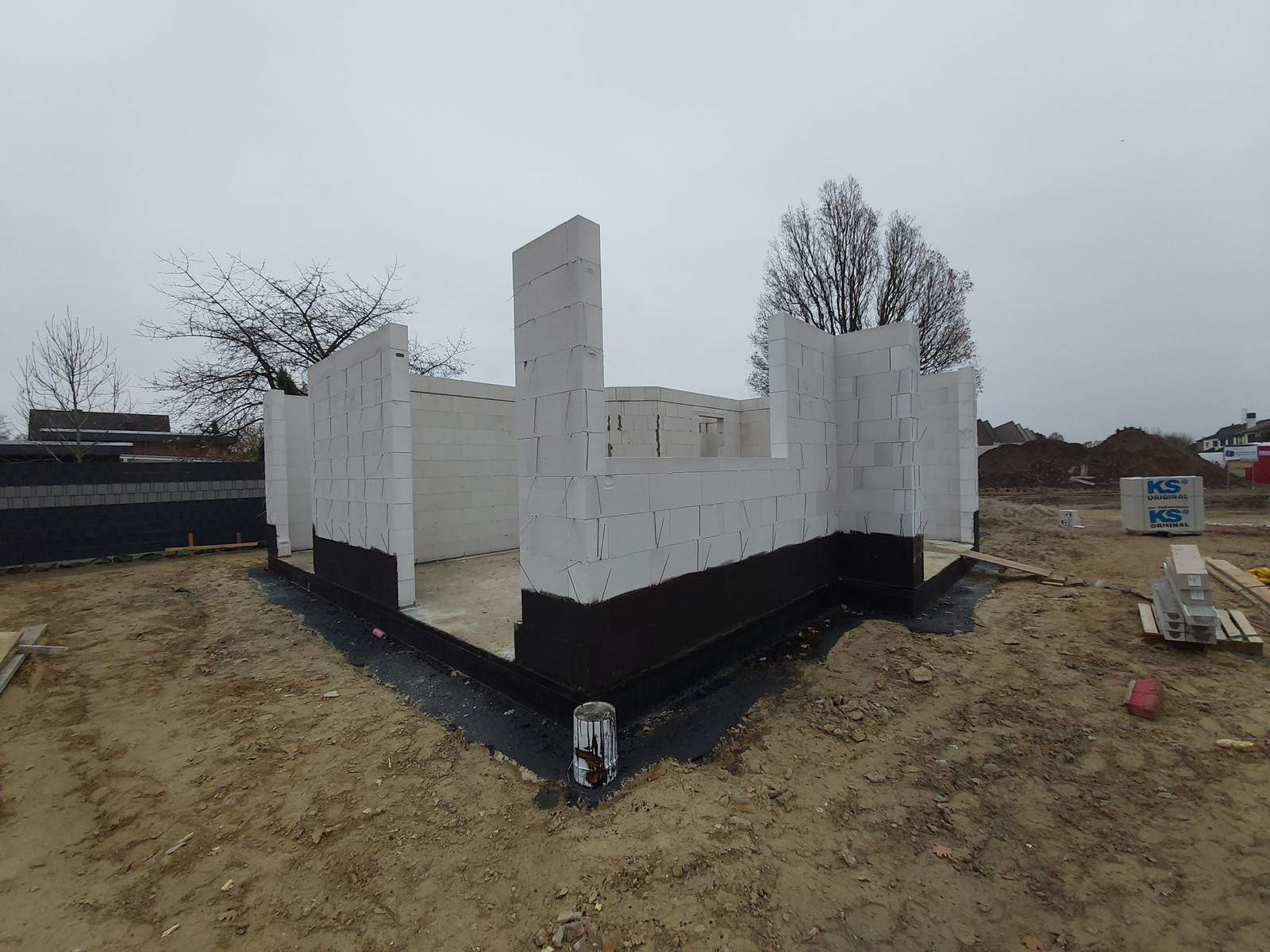 Hansa Hausbau Erdgeschoss Maurerarbeiten Stuhr 03