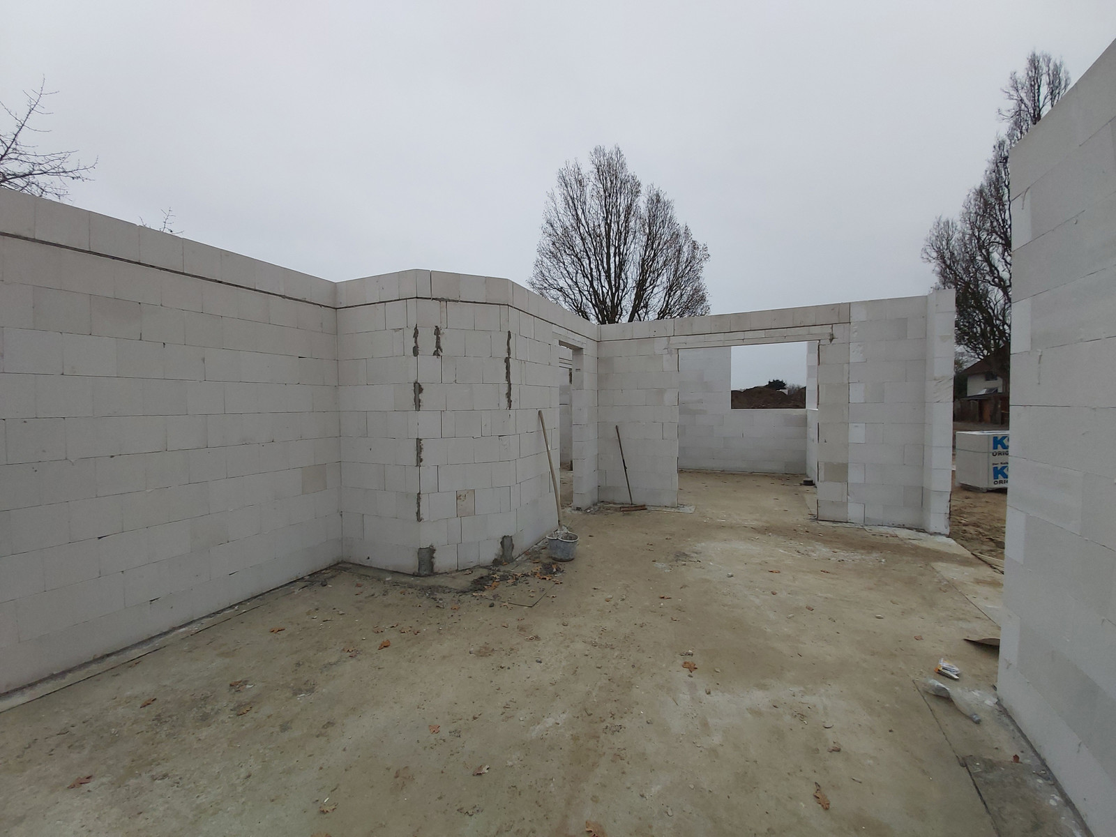 Hansa Hausbau Erdgeschoss Maurerarbeiten Stuhr 05