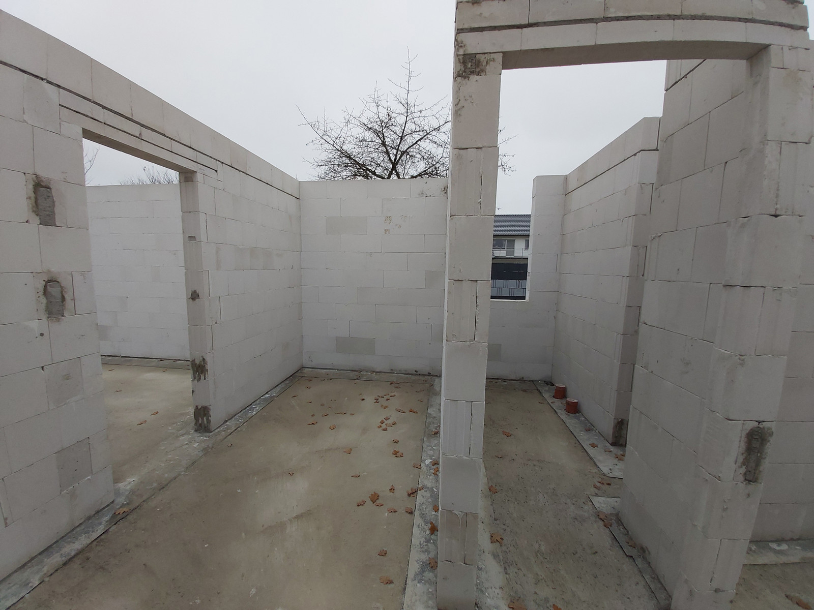 Hansa Hausbau Erdgeschoss Maurerarbeiten Stuhr 07