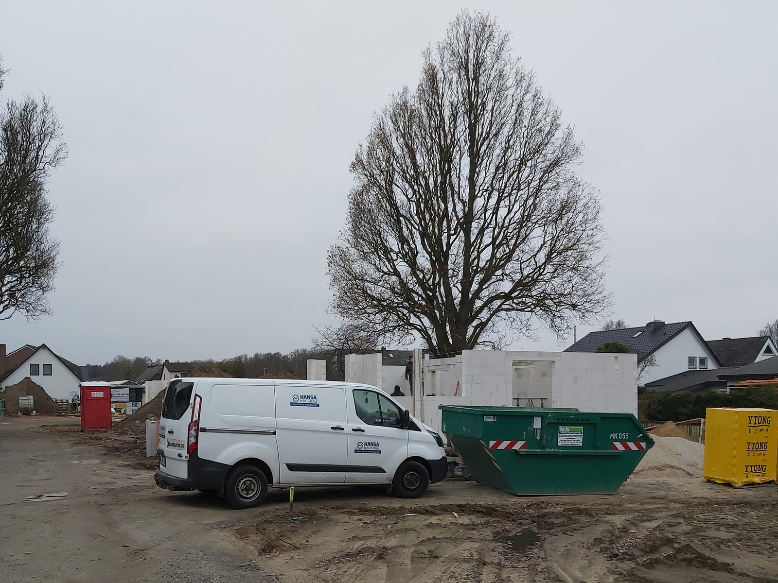 Hansa Hausbau Erdgeschoss Maurerarbeiten Stuhr 08