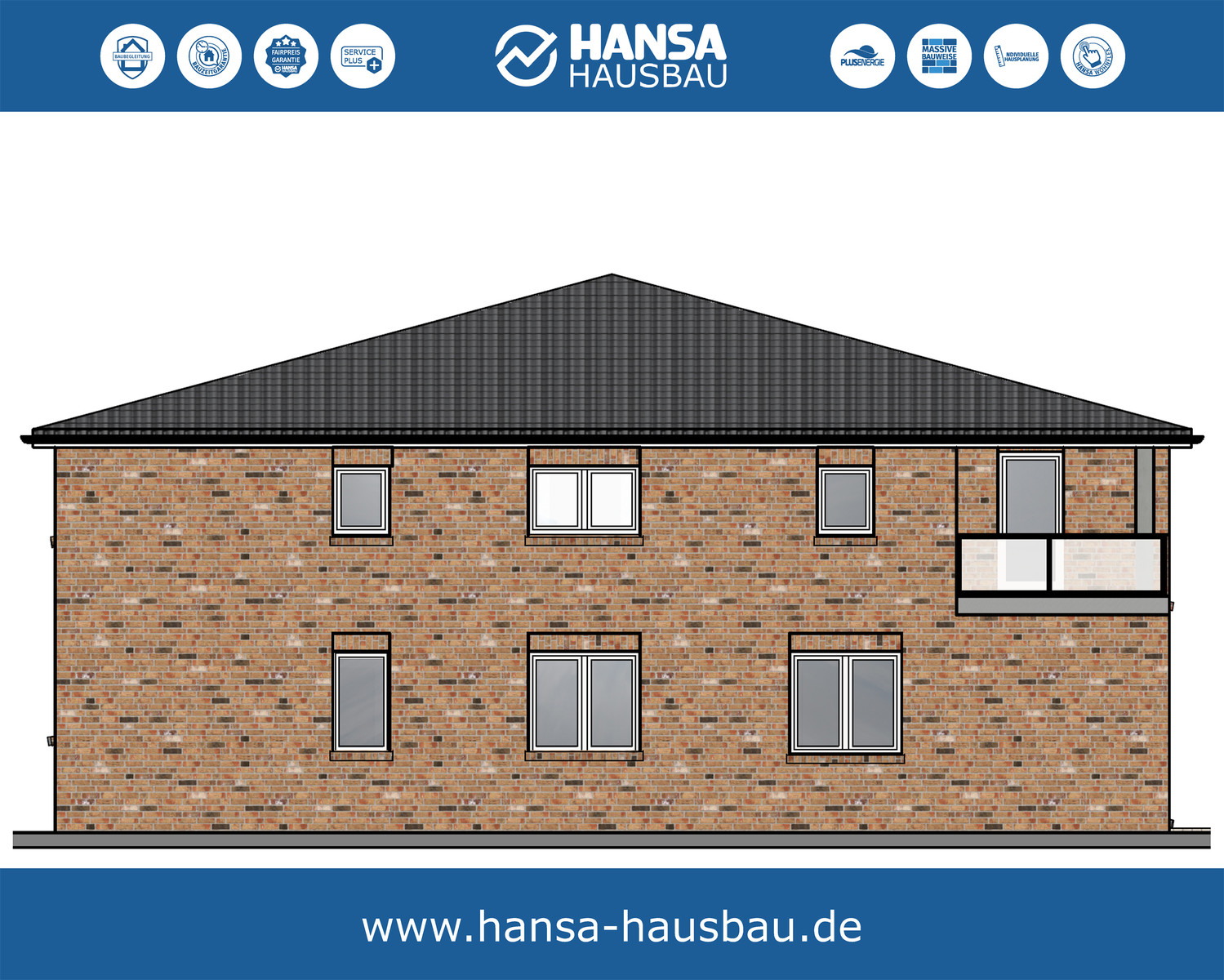 Hansa Hausbau Mehrfamilienhaus 4 Wohneinheiten 03