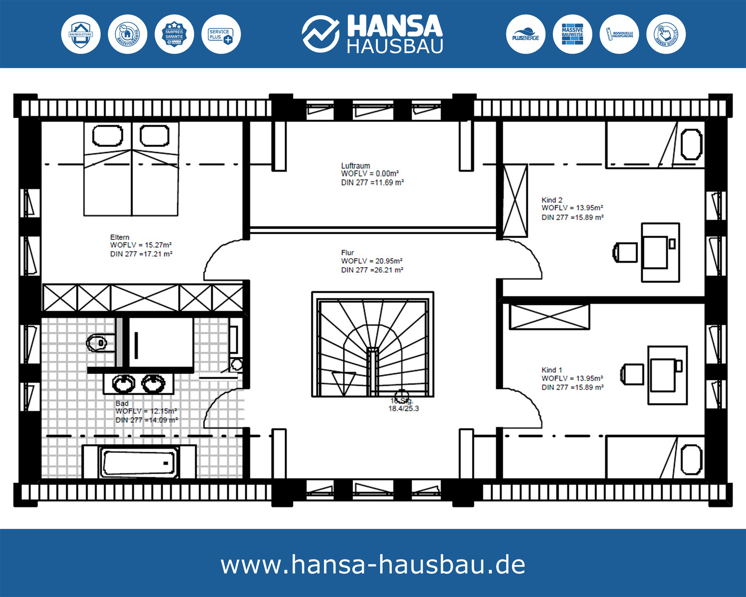 Hansa Hausbau Stadthaus Architektenhaus 06