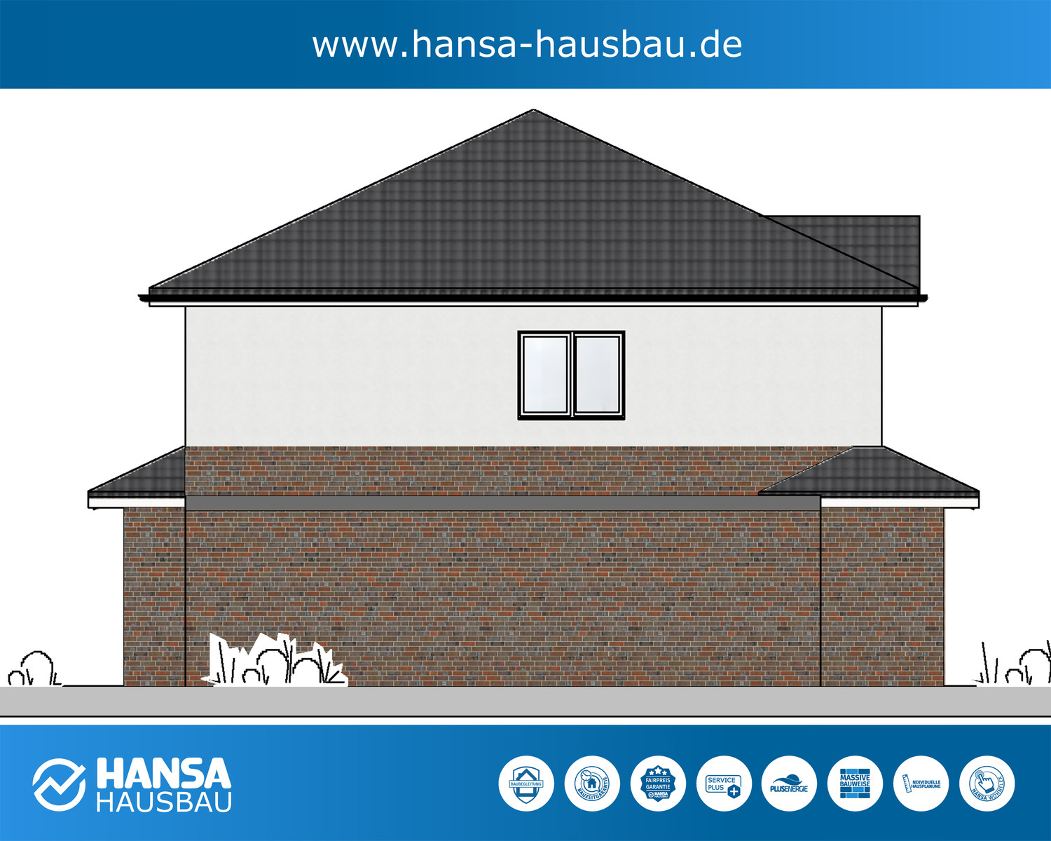 Hansa Hausbau Staffelhaus Toskanahaus 02