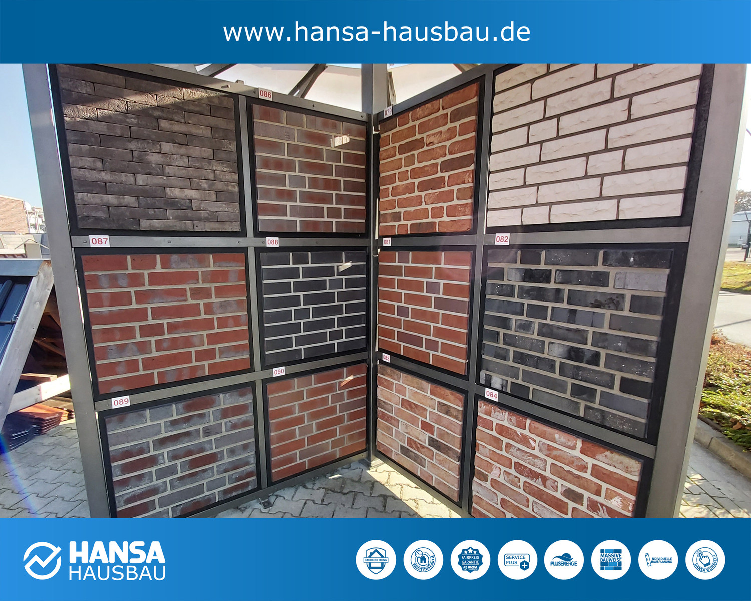 Hansa Hausbau Design Klinker Verblendsteine 05