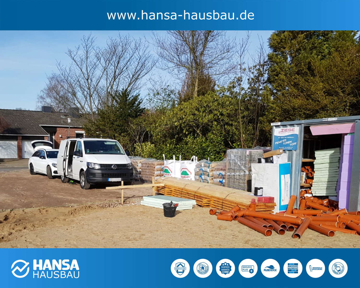 Hansa Hausbau Bodenplatte Pinneberg Stadtvillen 05