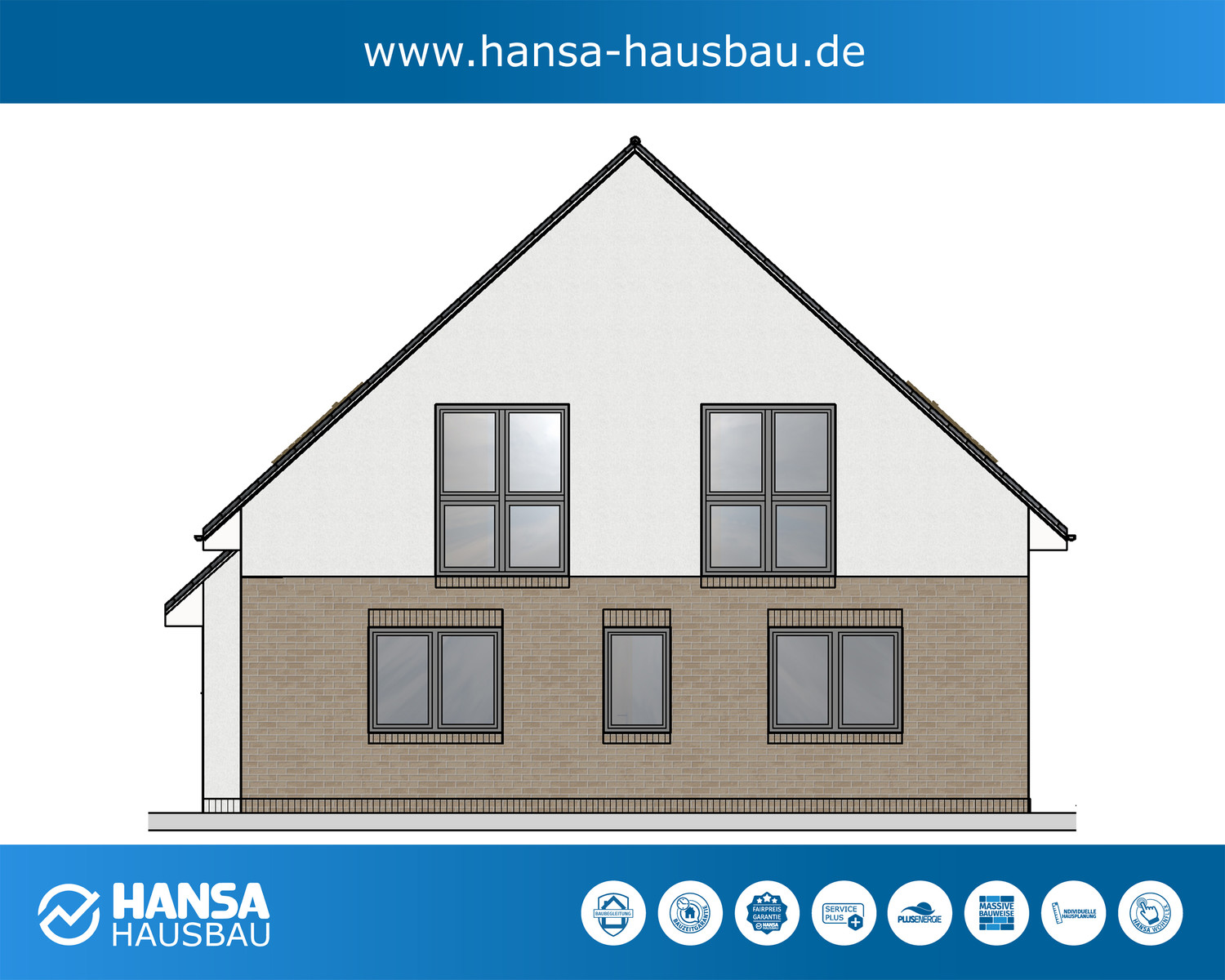 Hansa Hausbau Satteldachhaus Mit Einliegerwohnung 04
