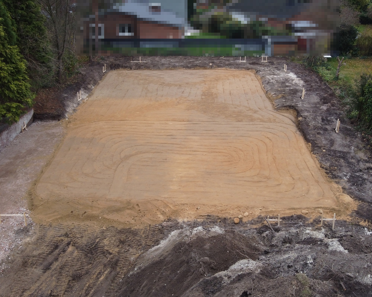 Hansa Hausbau Erdarbeiten Vermessung Pinneberg 04