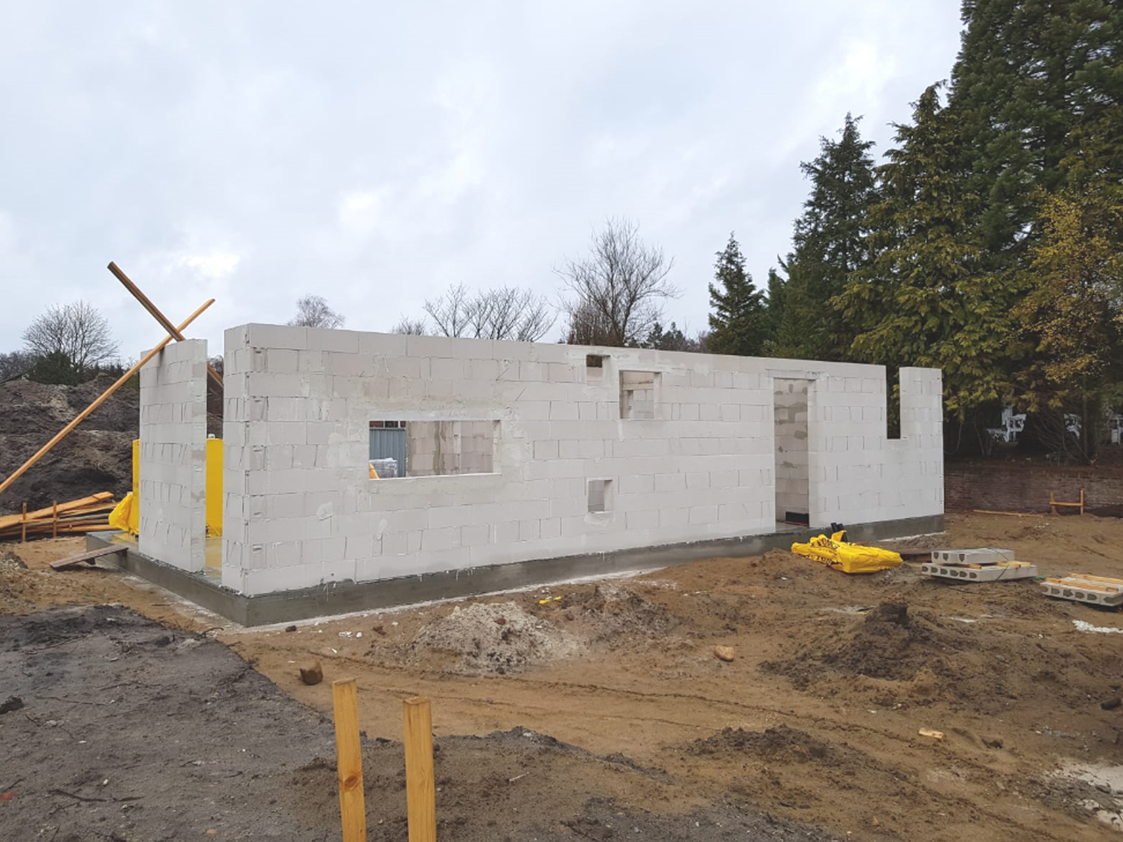 Hansa Hausbau Pinneberg Maurerarbeiten Rohbau 04