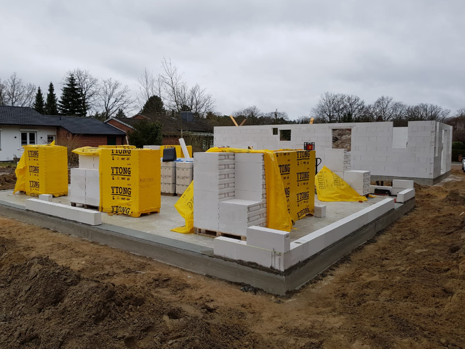 Hansa Hausbau Pinneberg Maurerarbeiten Rohbau 06