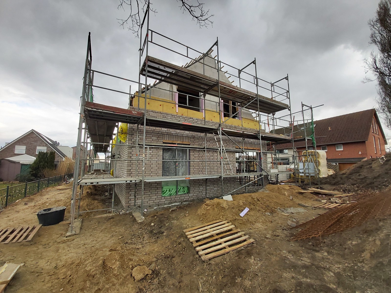 Hansa Hausbau Neubau Baugebiet Rohbau 03