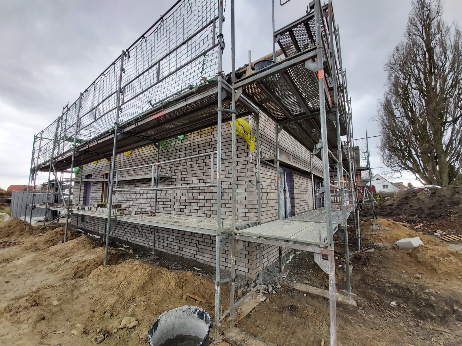 Hansa Hausbau Neubau Baugebiet Rohbau 04