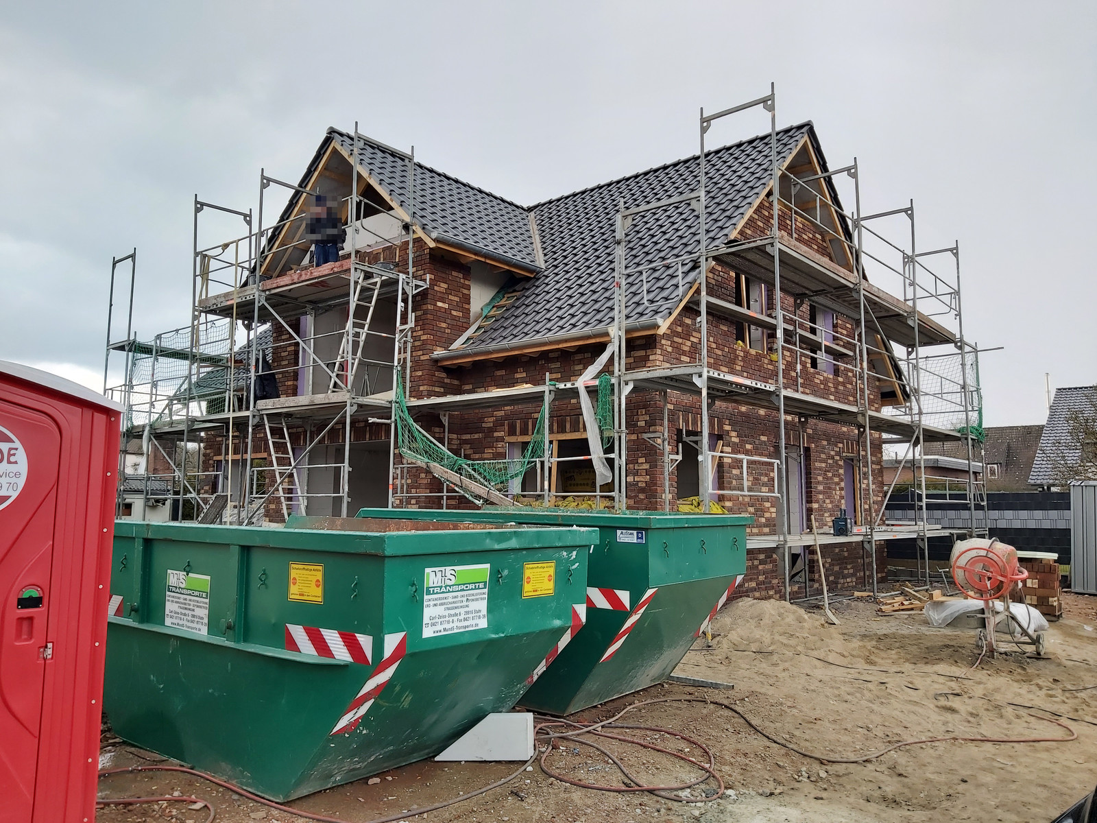 Hansa Hausbau Neubau Baugebiet Rohbau 06