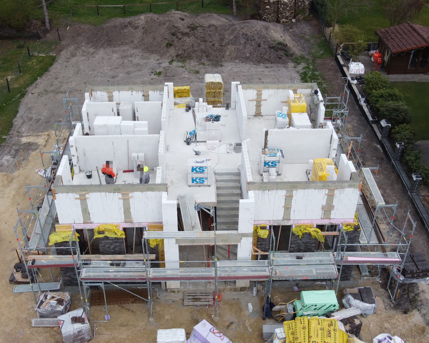 Hansa Hausbau Syke Rohbau Neubau 04