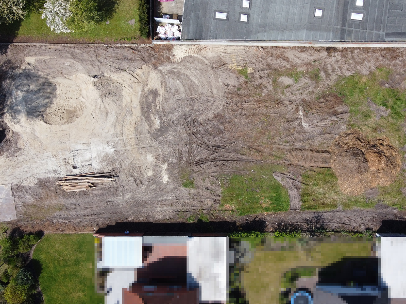 Hansa Hausbau Weyhe Grundstück Abrissarbeiten 03