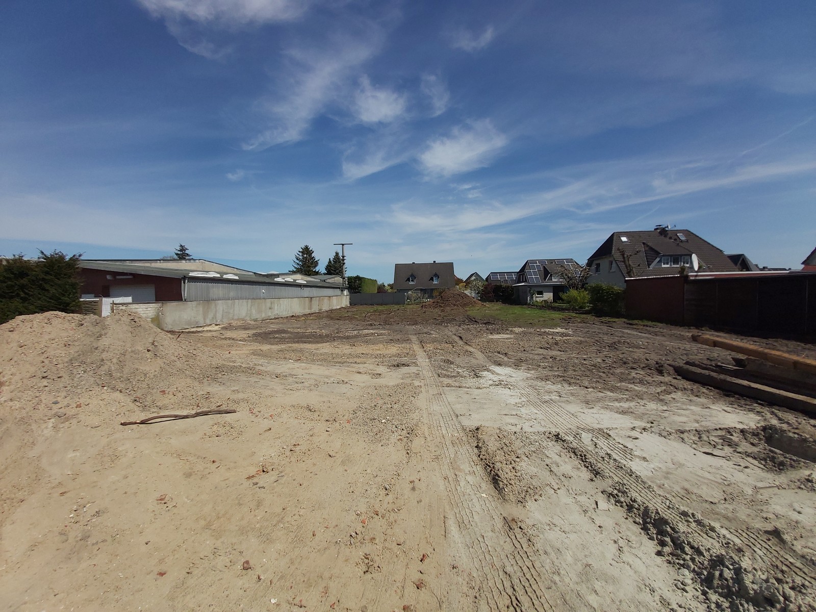 Hansa Hausbau Weyhe Grundstück Abrissarbeiten 04