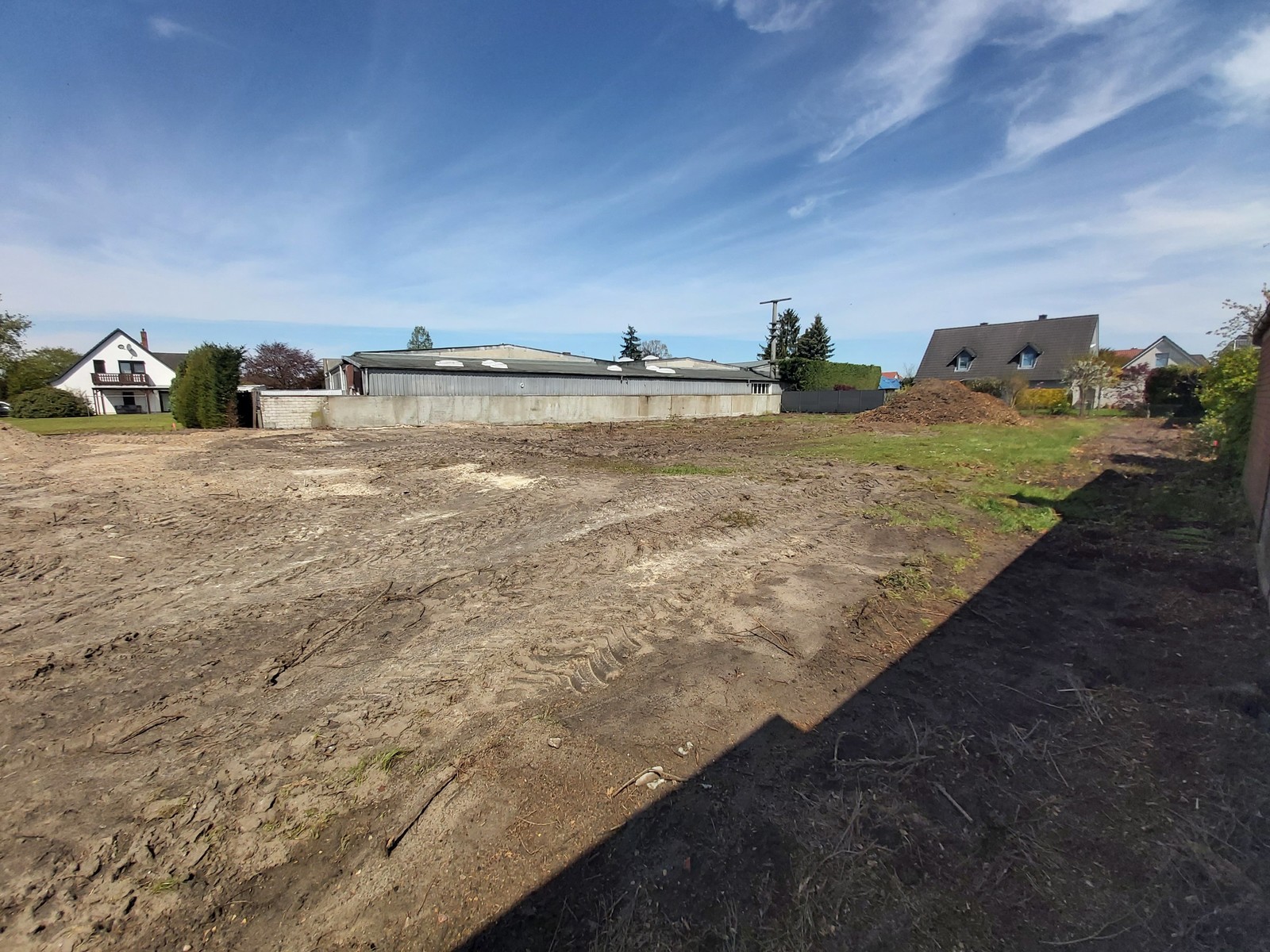 Hansa Hausbau Weyhe Grundstück Abrissarbeiten 05