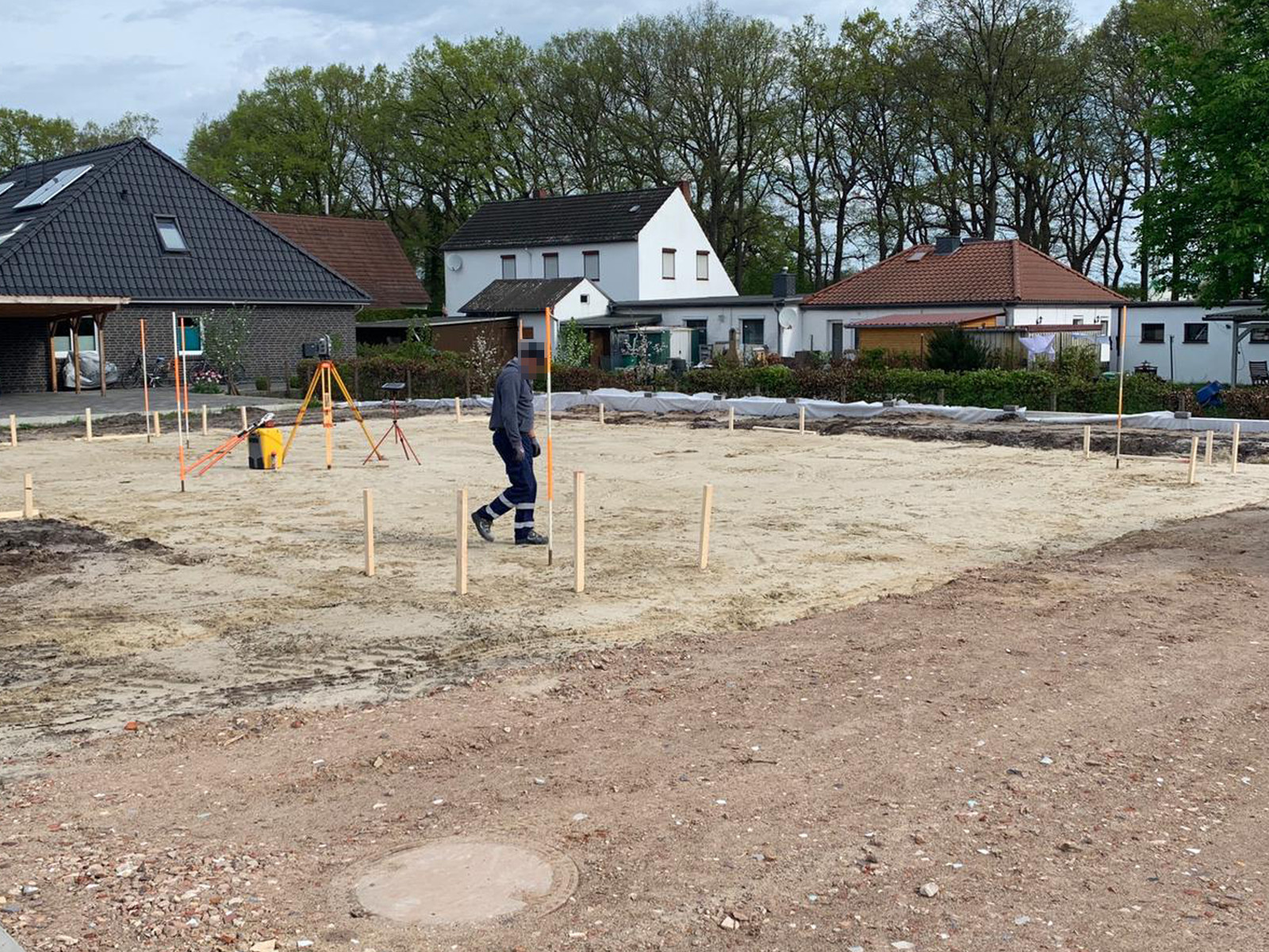 Hansa Hausbau Neubau Bodenplatte Lilienthal 02