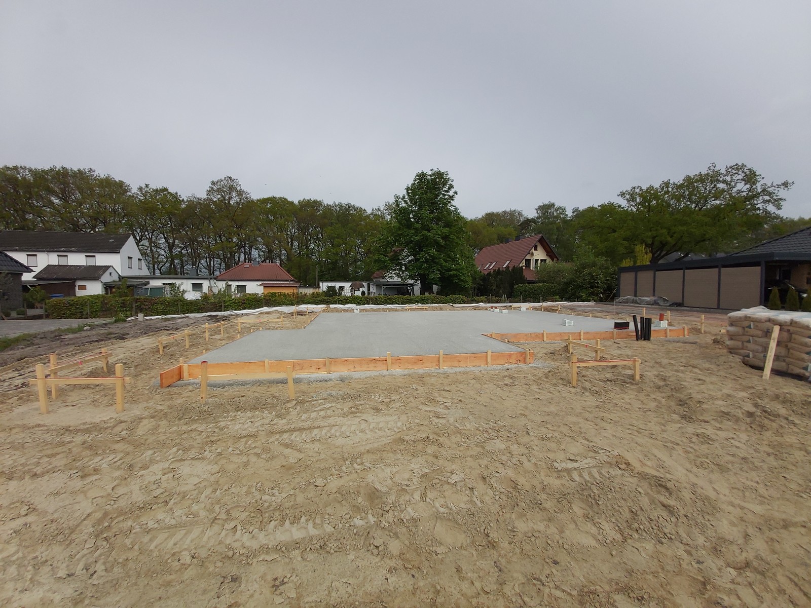 Hansa Hausbau Neubau Bodenplatte Lilienthal 05